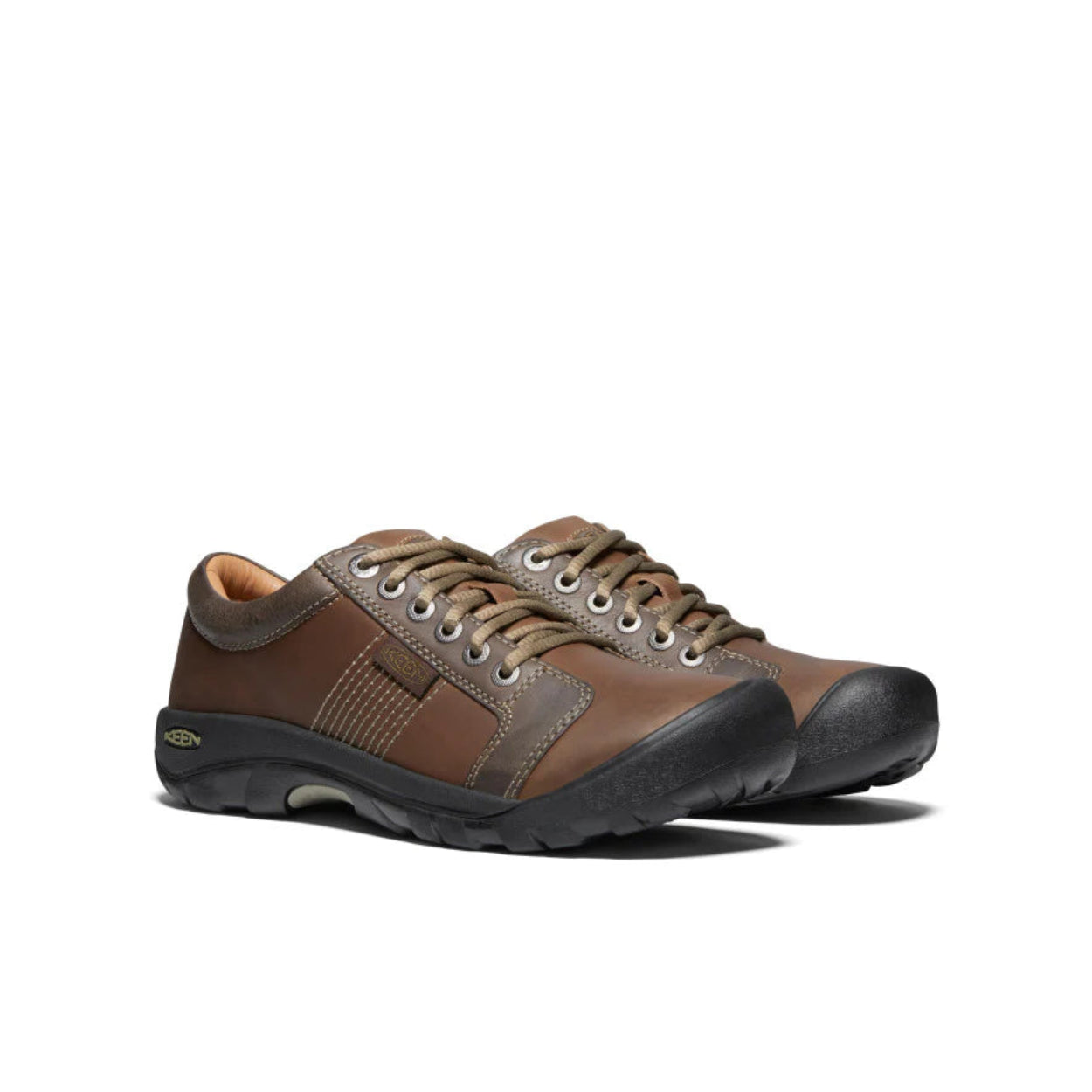 KEEN Austin Brown Leather Shoes Men’s 10 Comfort Casual Hiking KEEN Austin #1007722 Men main image 2