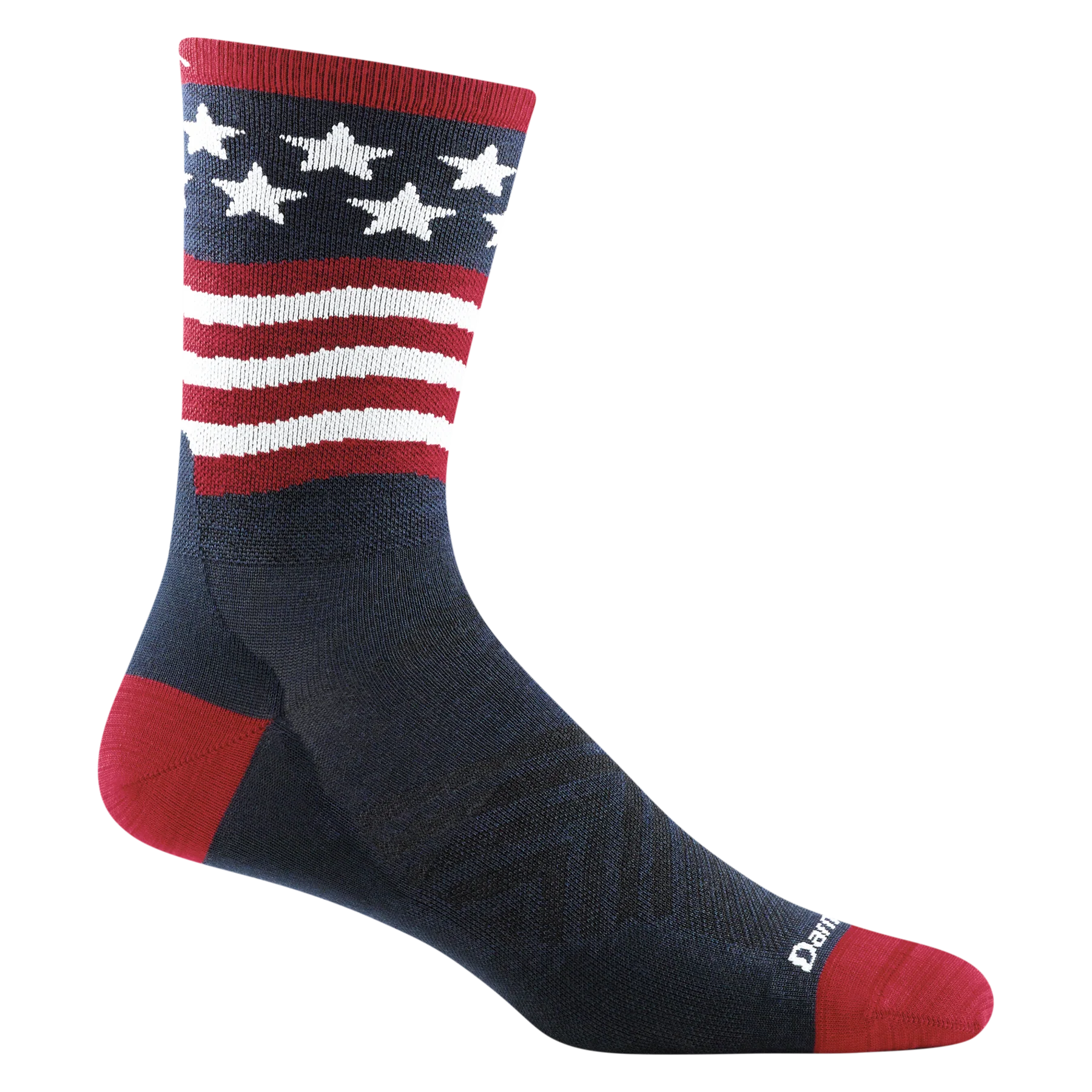 Men's Patriot Micro Crew Ultra-Lightweight No Cushion Running Socks