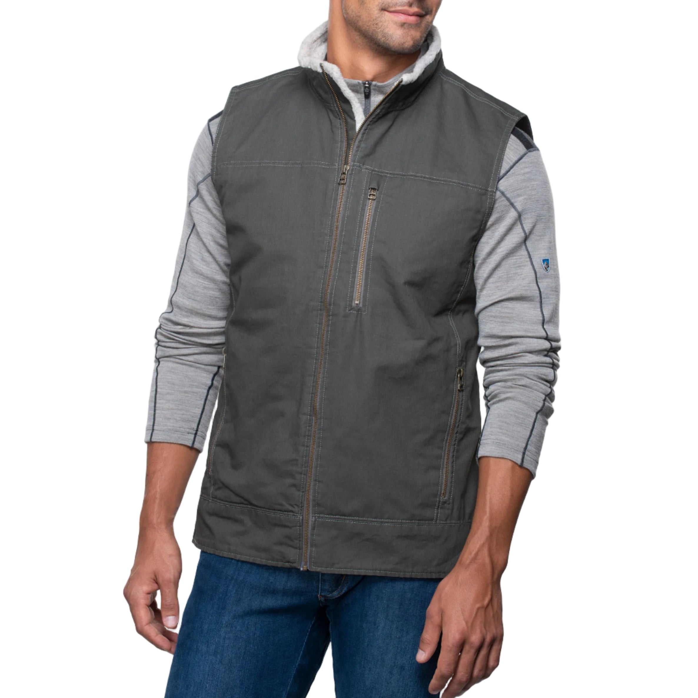 Men's Burr Lined Vest
