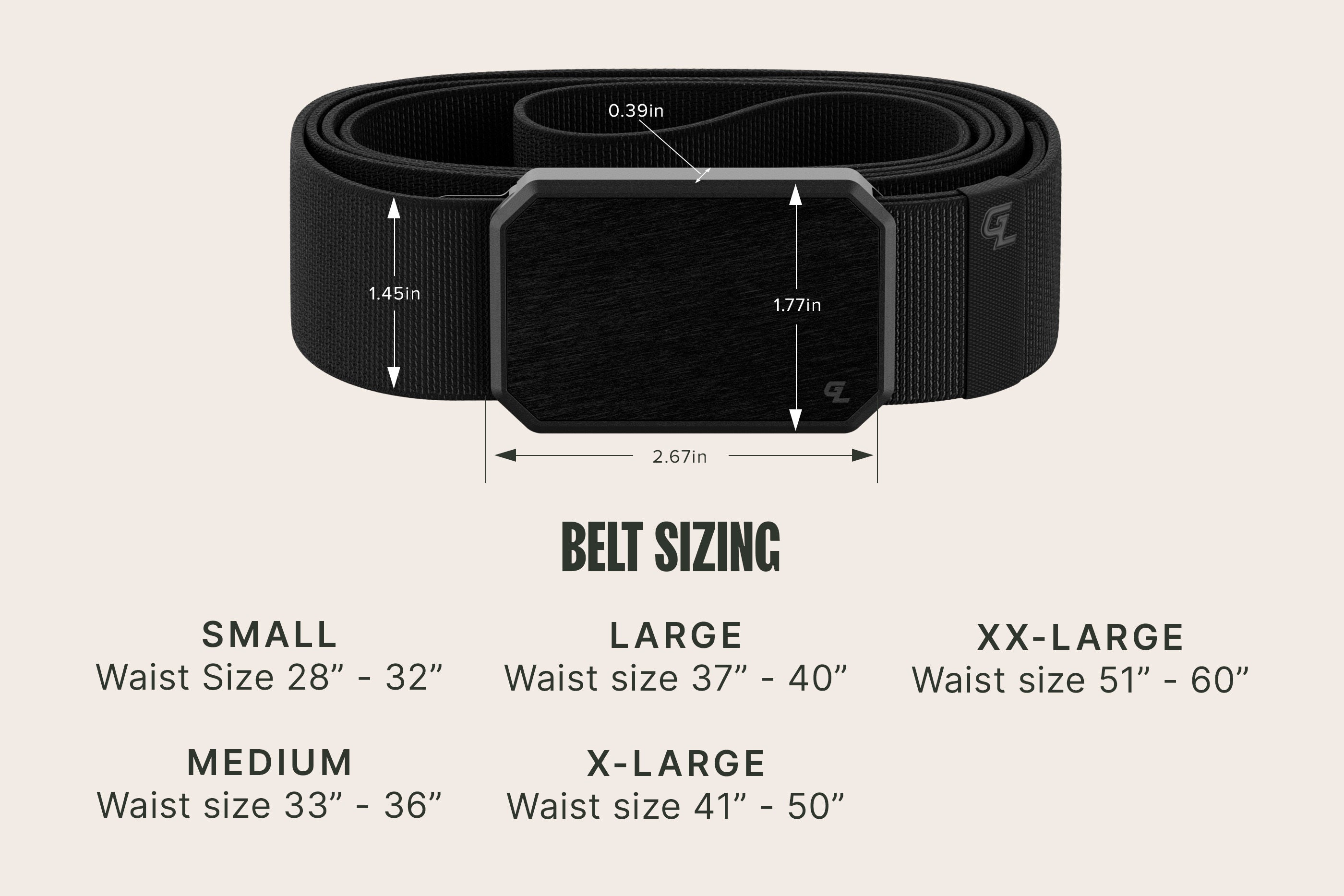 Groove Adjustable Belt