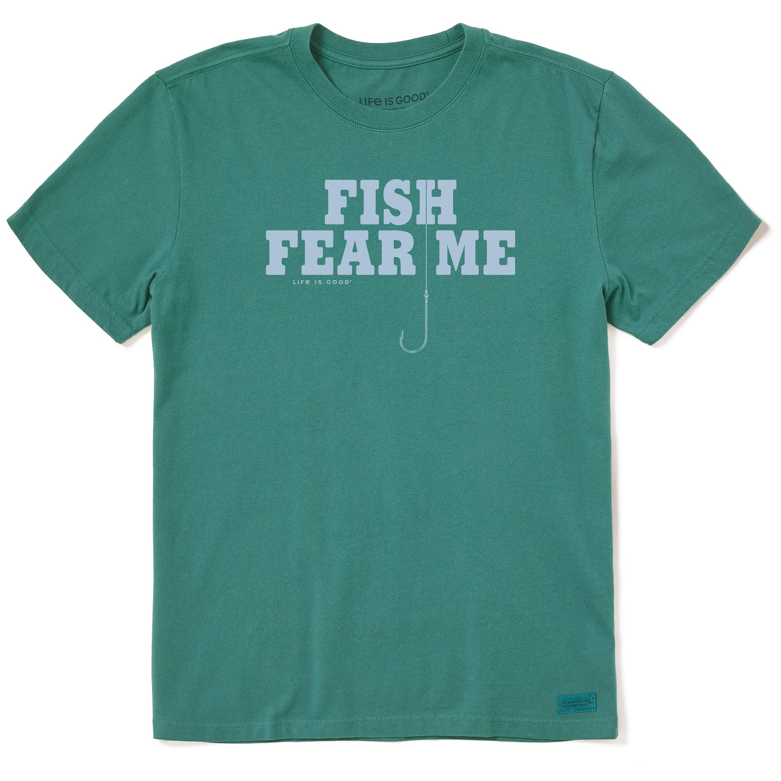 Men's Fish Fear Me Hook Crusher Tee Shirt