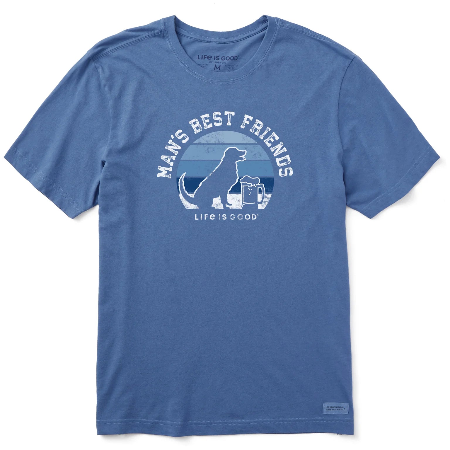 Men's Man's Best Friends Short Sleeve Crusher Tee
