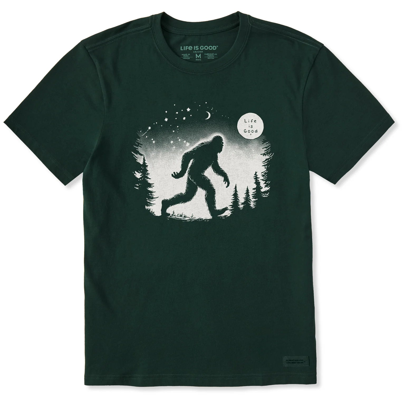 Men's Big Foot Wildside Short Sleeve Crusher Tee Shirt