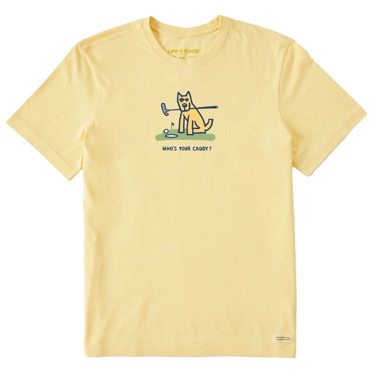 Men's Rocket Who's Your Caddy Golf Short Sleeve Tee Shirt