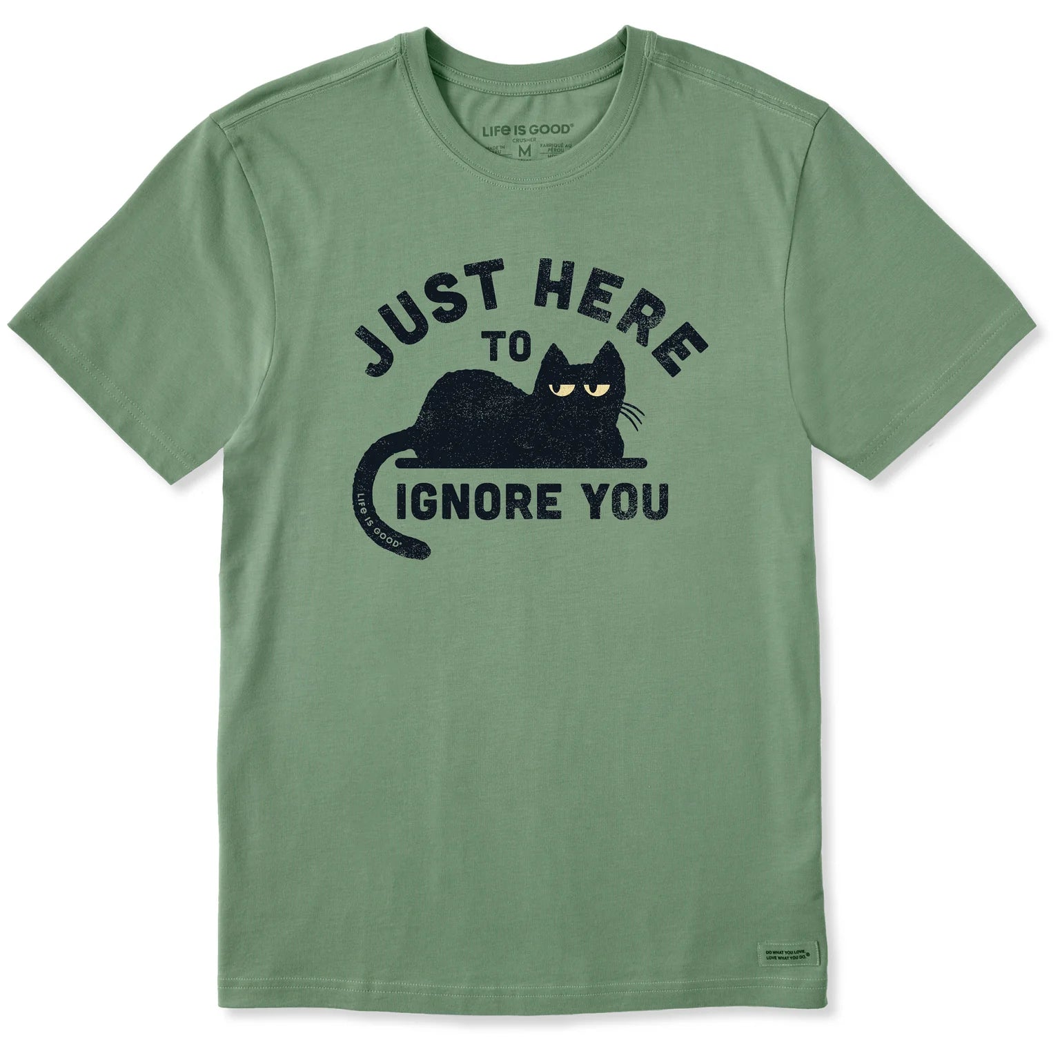 Men's Here to Ignore You Short Sleeve Tee Shirt