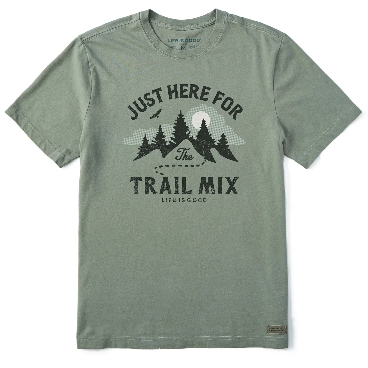 Men's just here for the Trail Mix Short Sleeve Tee Shirt