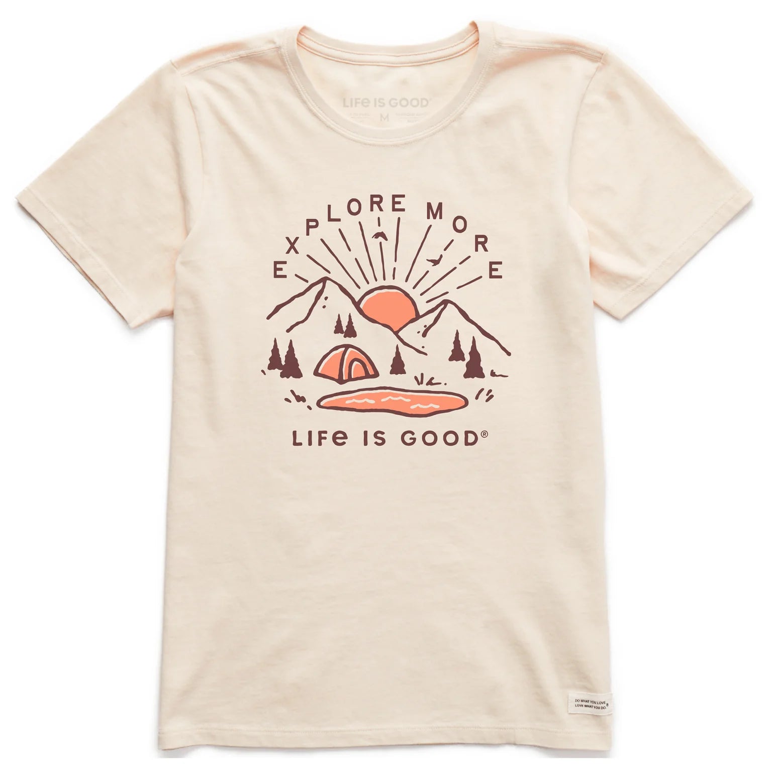 Women's Explore More Sunset Short Sleeve Tee Shirt