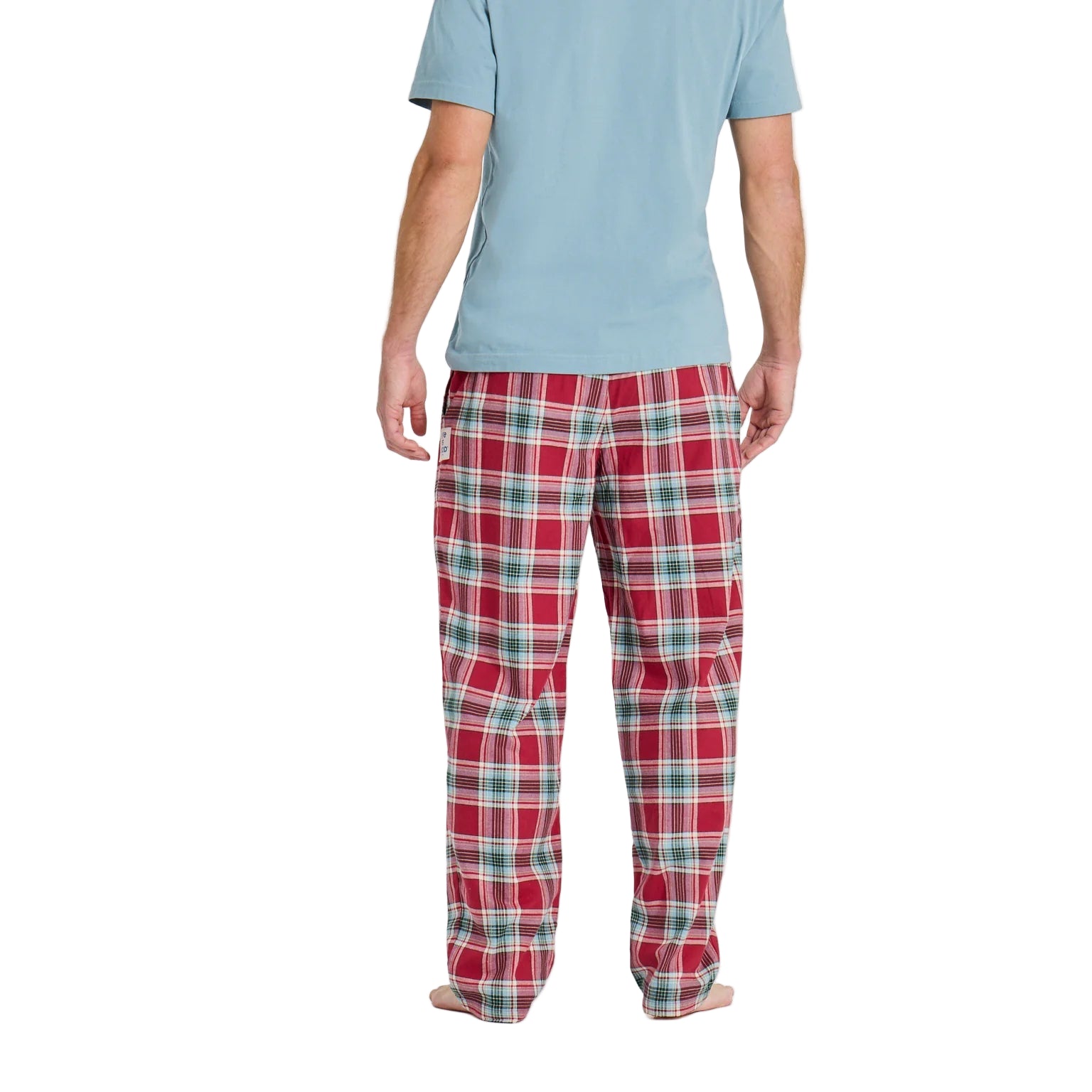 Men's Adirondack Red Holiday Plaid Classic Sleep Pants