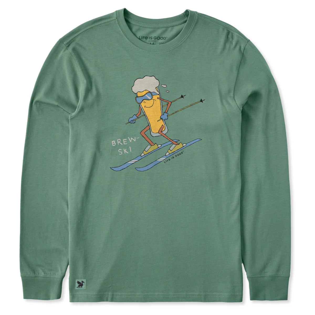 Men's Brewski Long Sleeve Crusher Tee Shirt