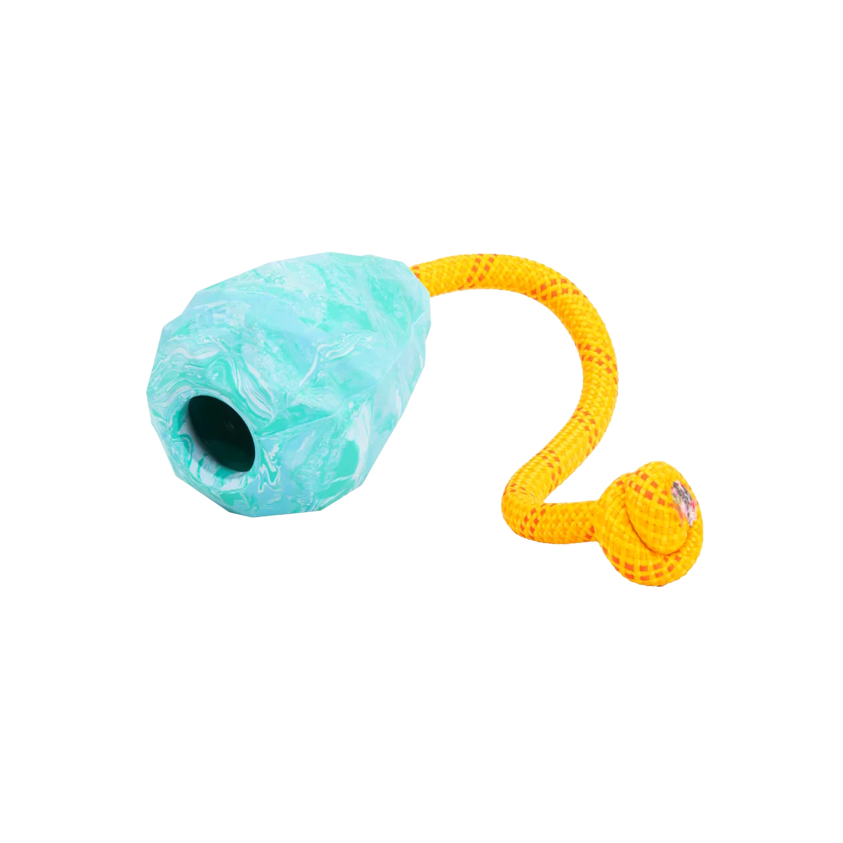 Huck-a-Cone Rubber Tug Dog Toy