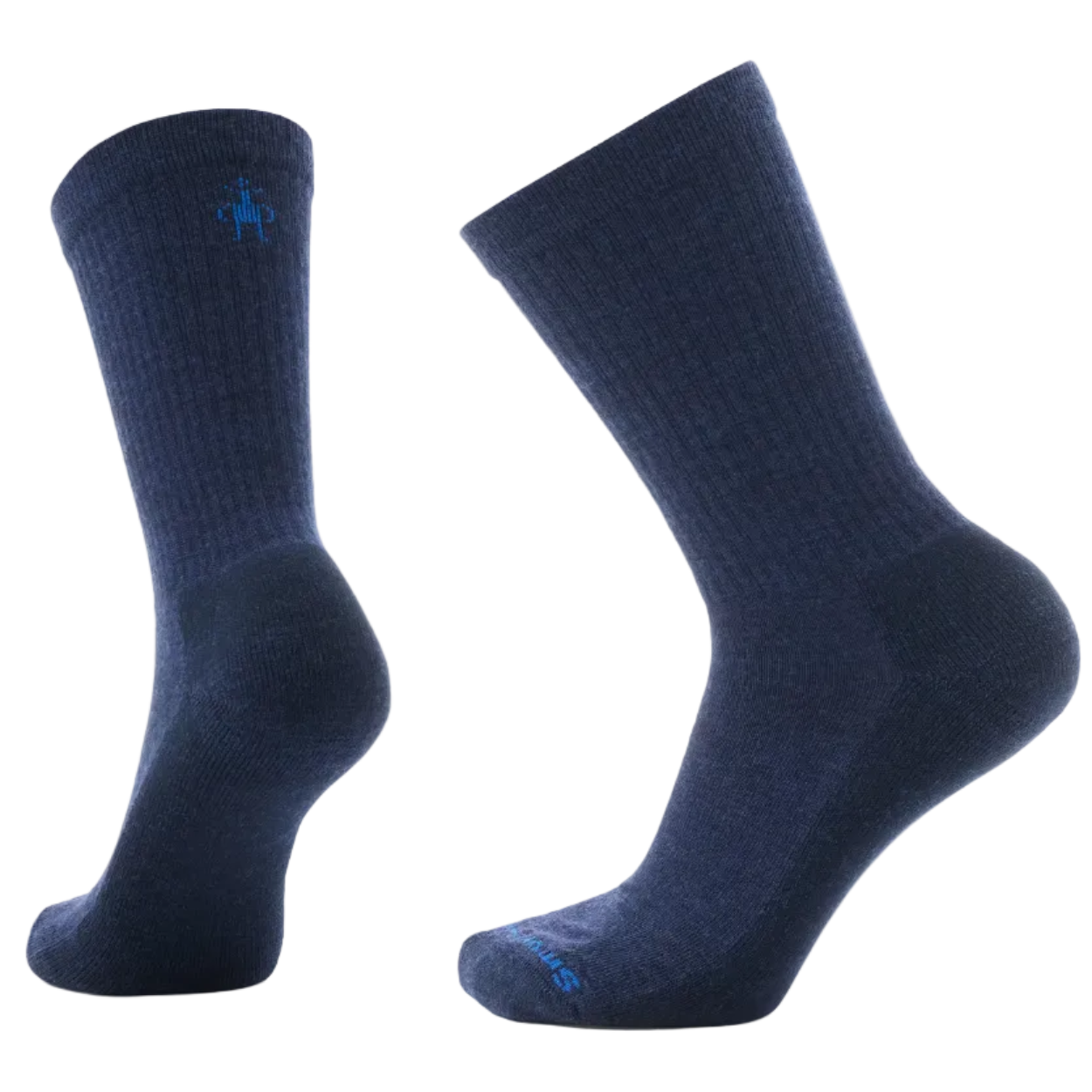 Men's Everyday Solid Rib Crew Socks
