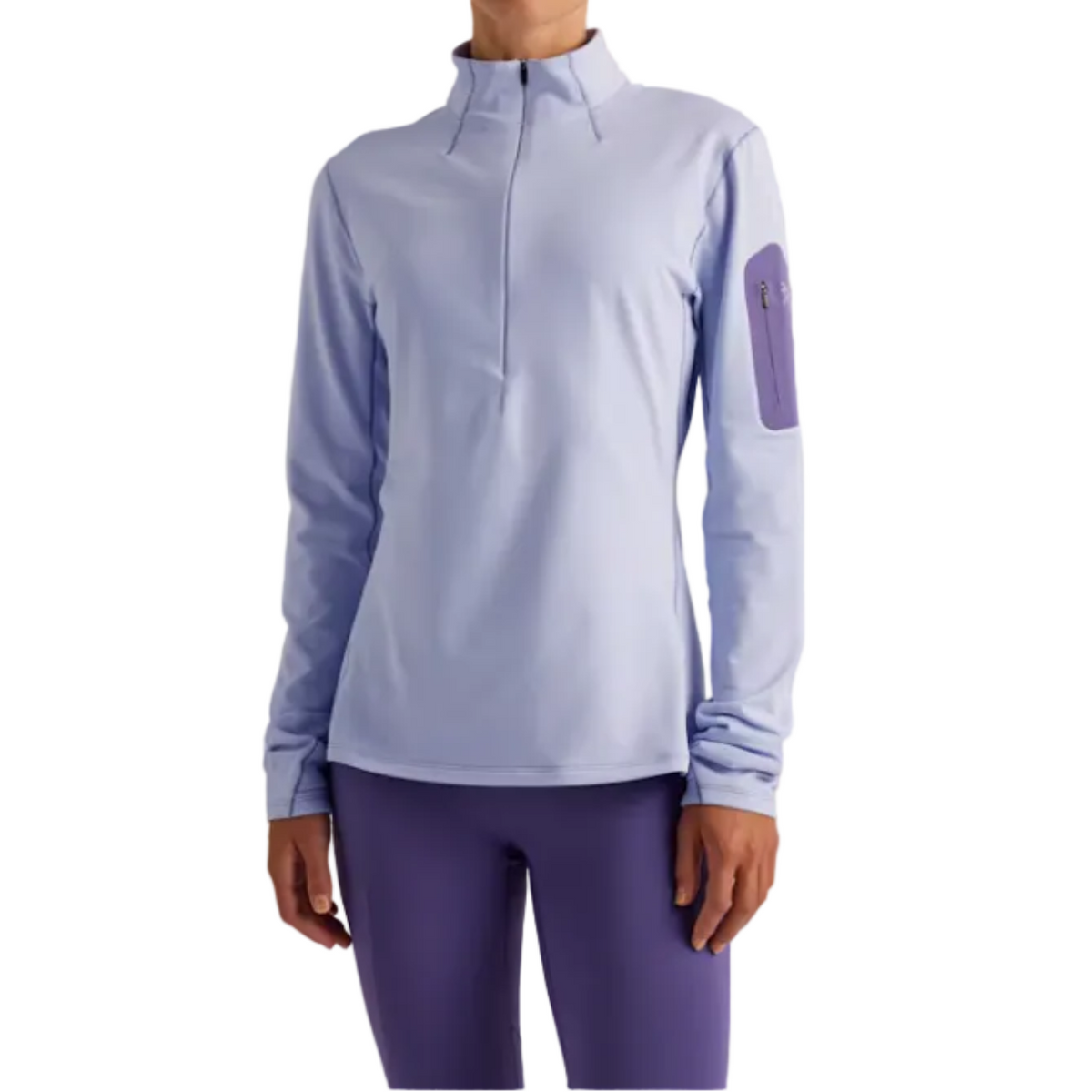 Women's Rho Zip Neck Base Layer Top