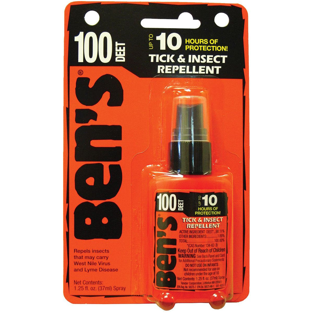 Ben's Wilderness Spray --100% DEET