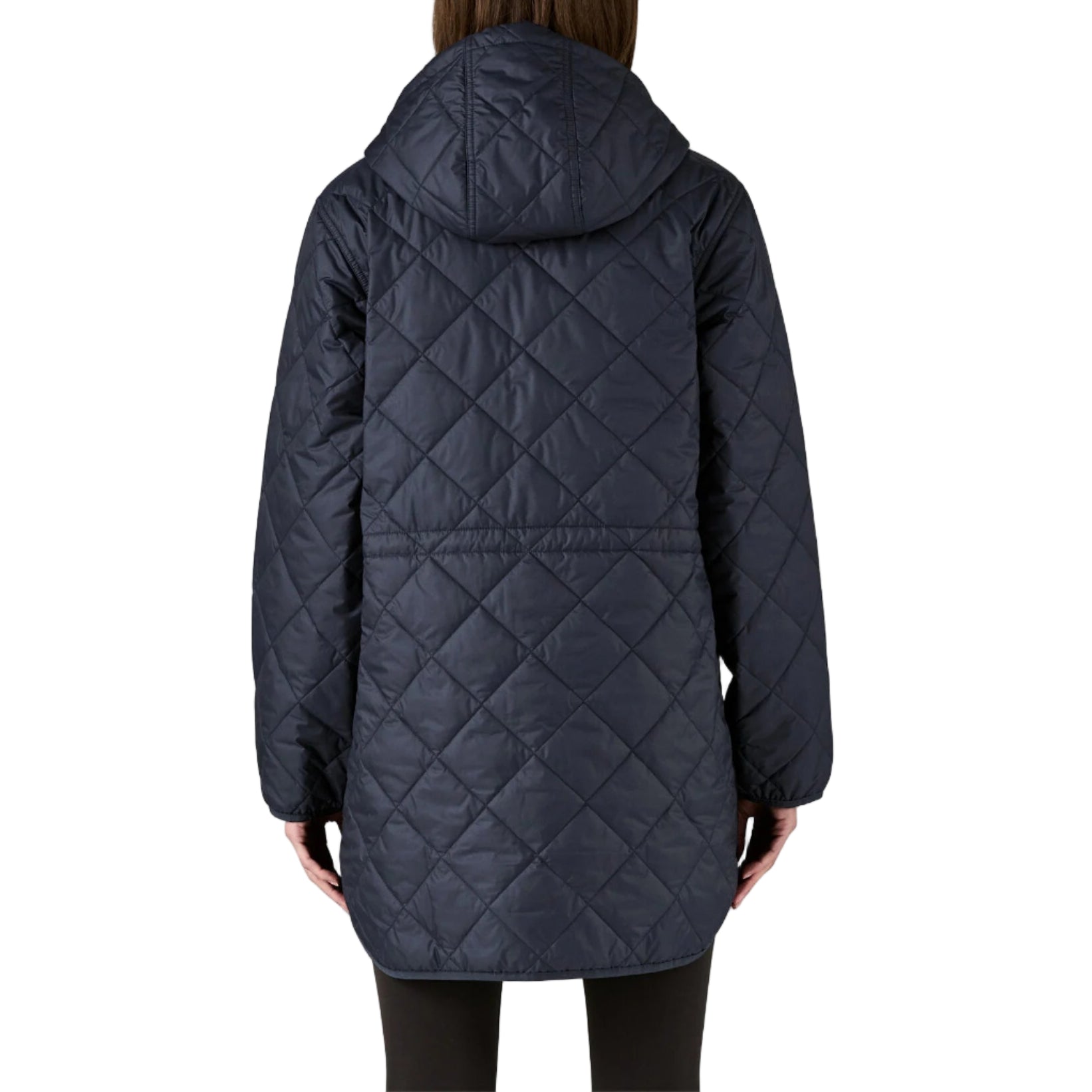 Women's Diamond Quilted Parka Jacket