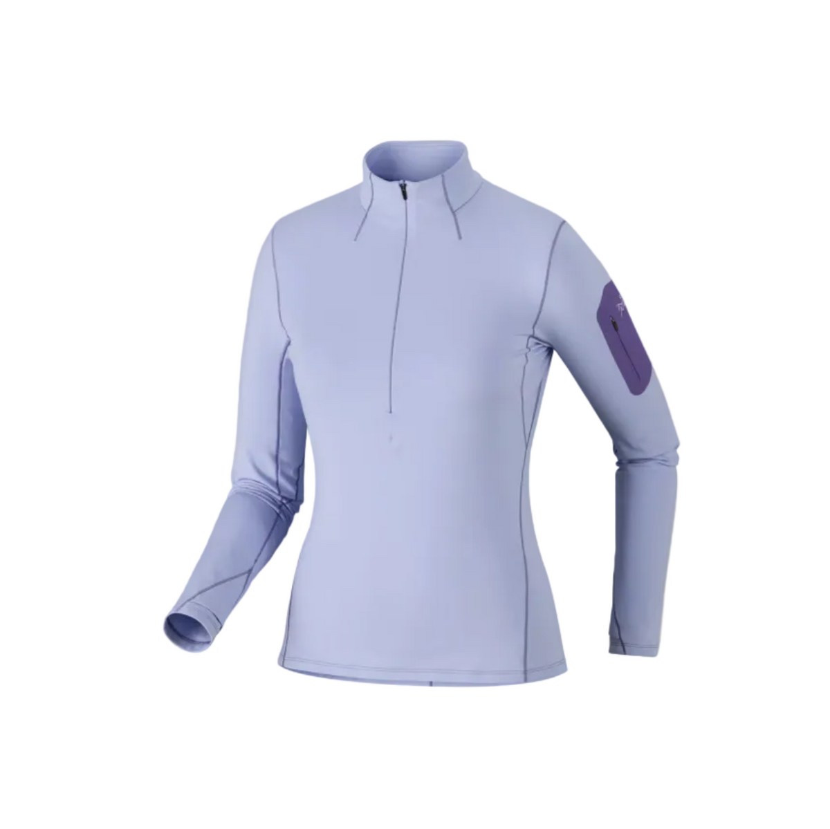 Women's Rho Zip Neck Base Layer Top