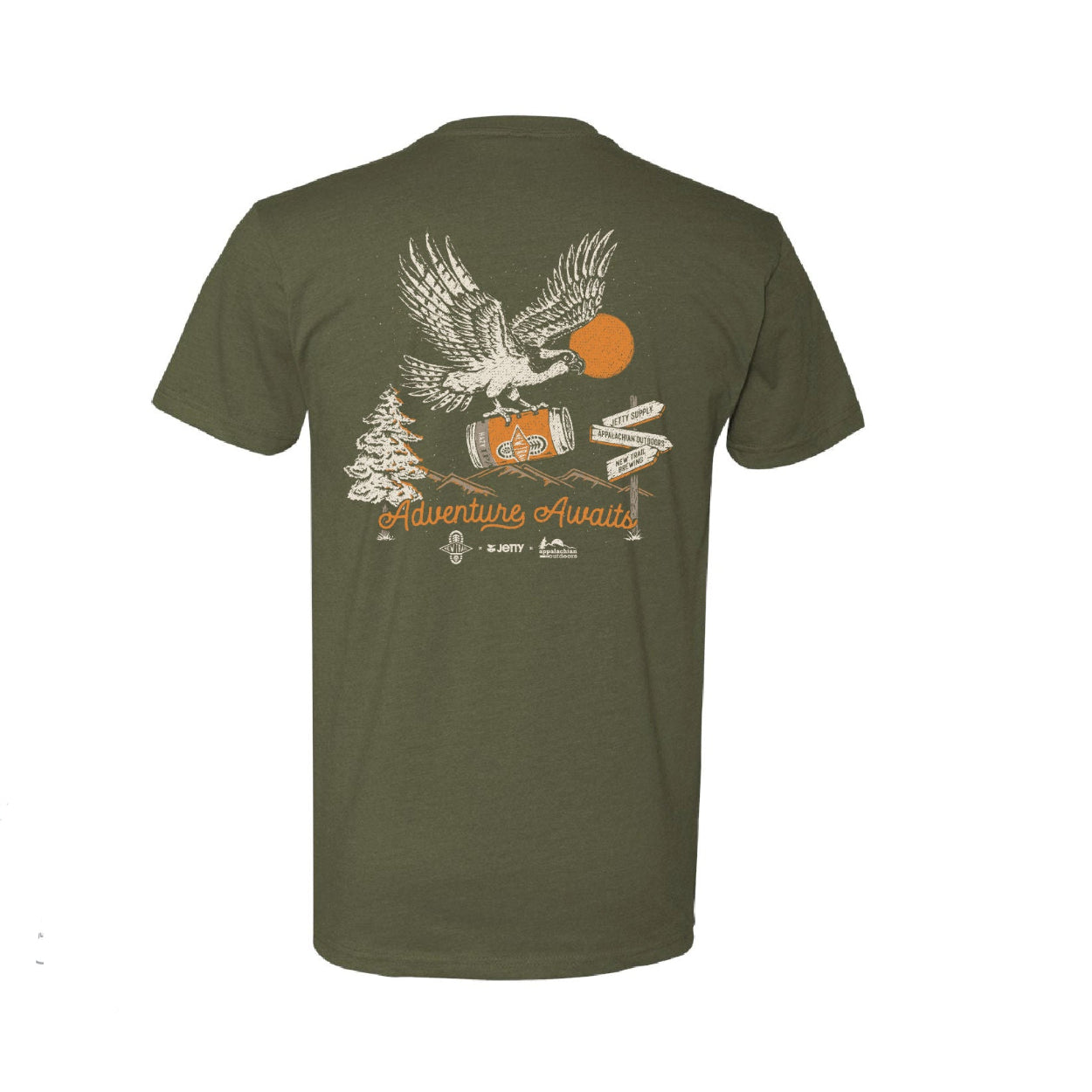 Unisex Appalachian Outdoors x New Trail S/S Tee Shirt