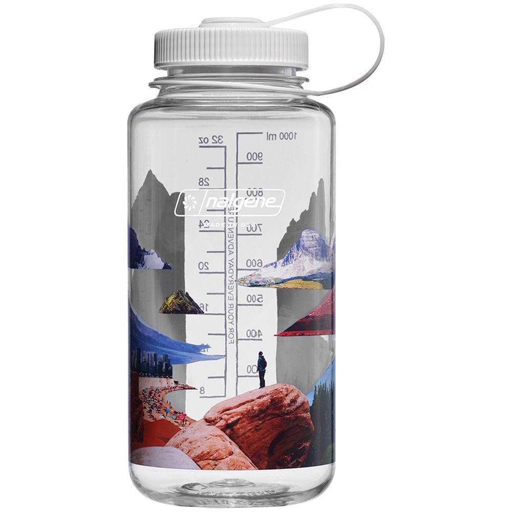 Wide Mouth 32oz Print Sustain Bottle