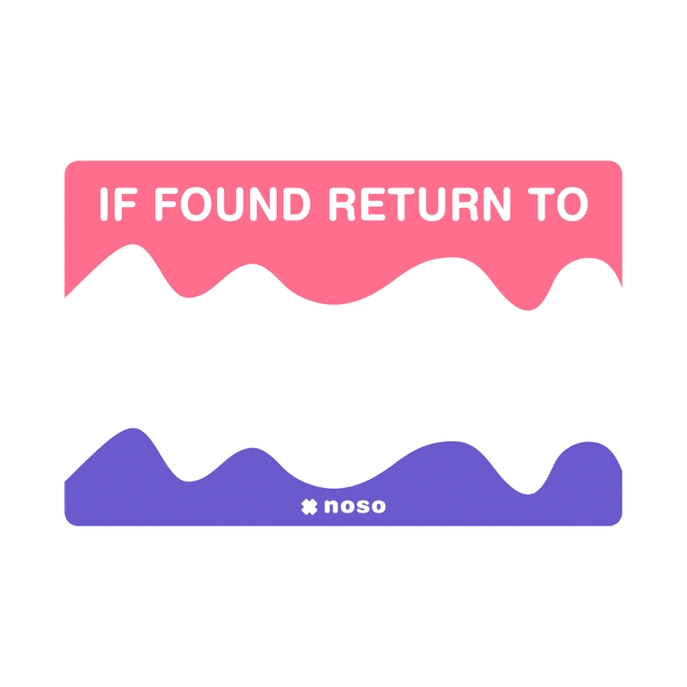 Noso ID Tag Patch