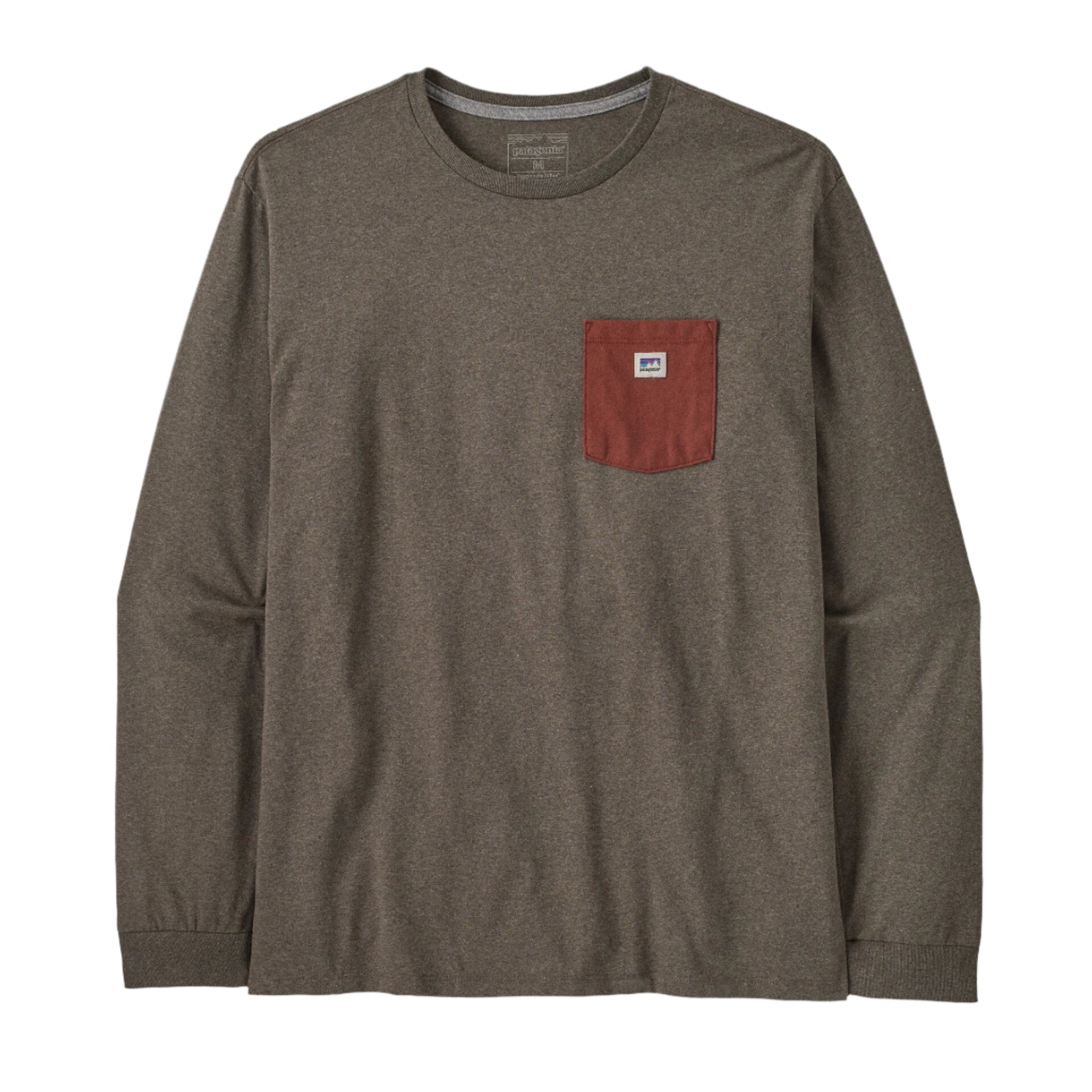 M's L/S Shop Sticker Pocket Responsibili-Tee