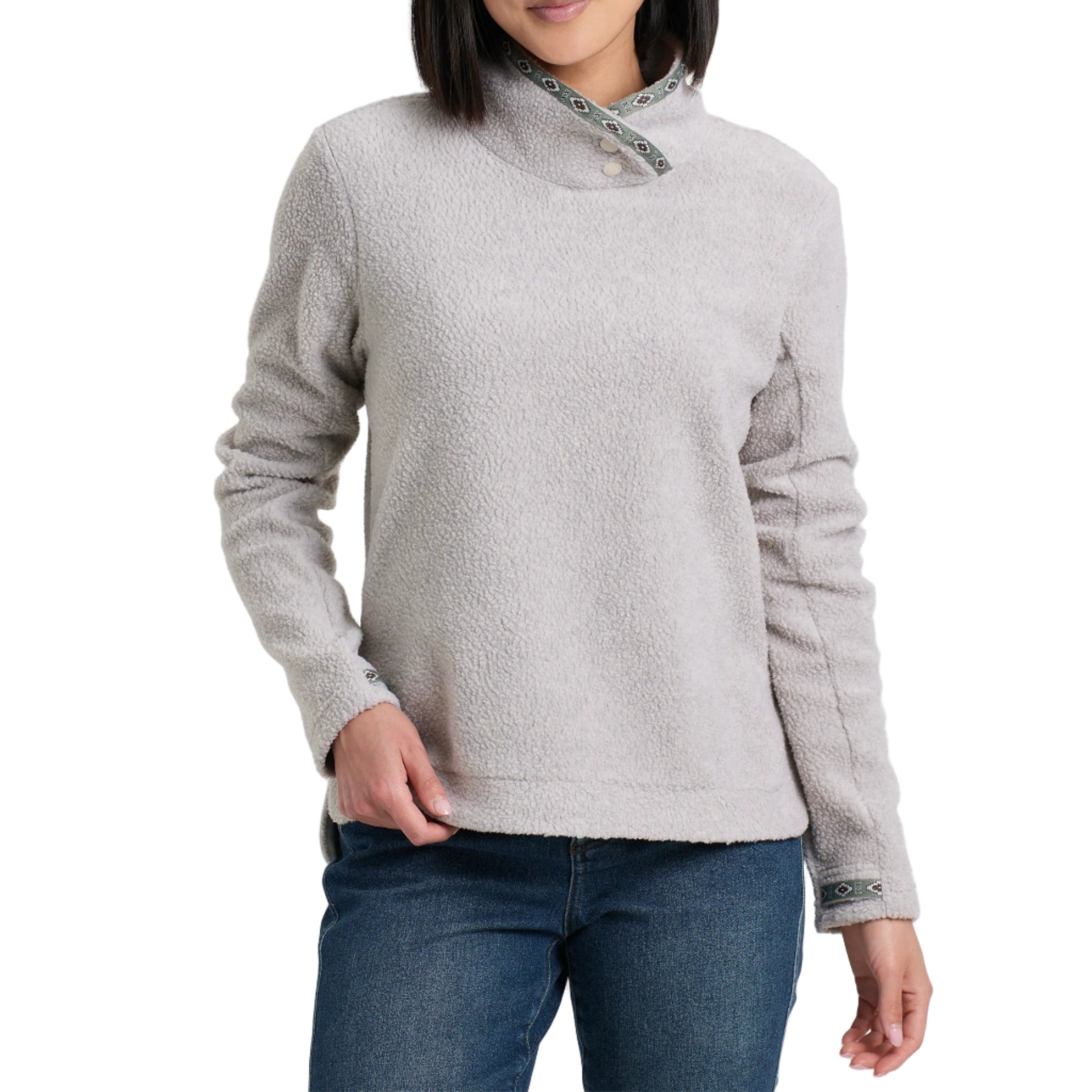Women's Hygge Snap Pullover Sweater