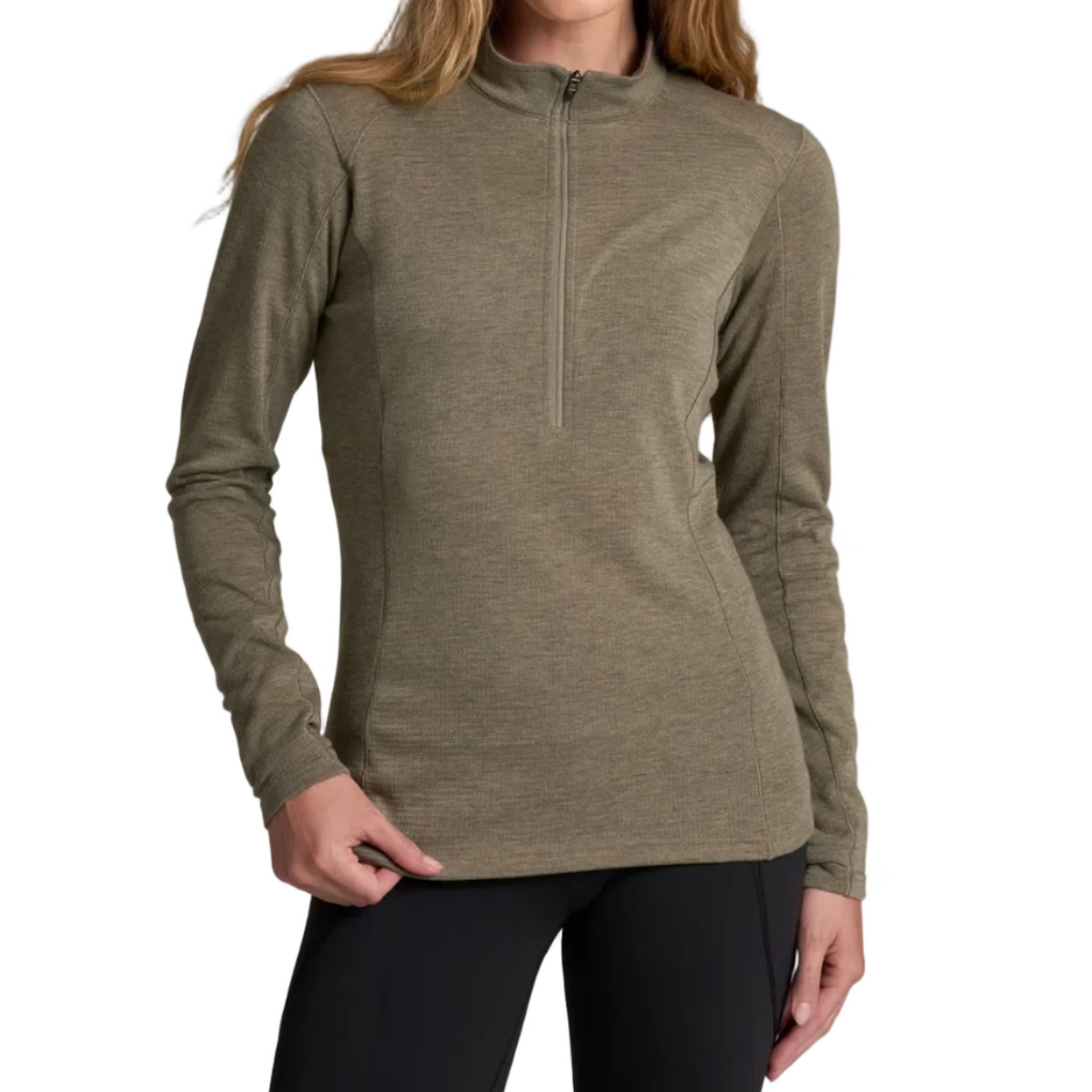 Women's Reactiv Lite Grid 1/4 Zip Sweater