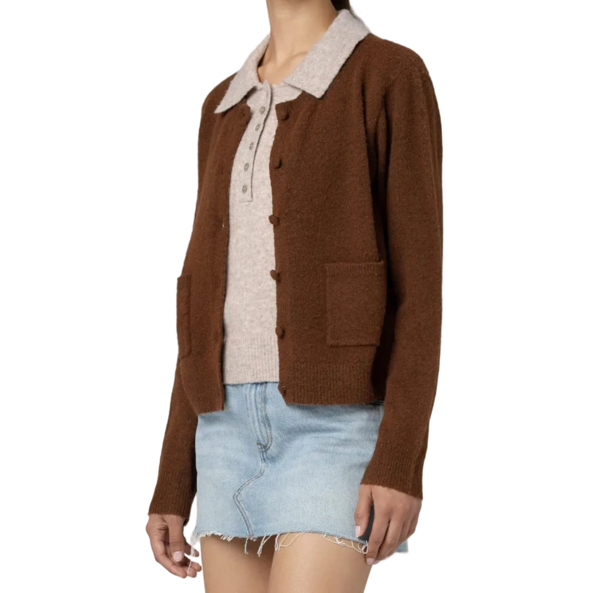 Women's Closer Together Double Layer Sweater