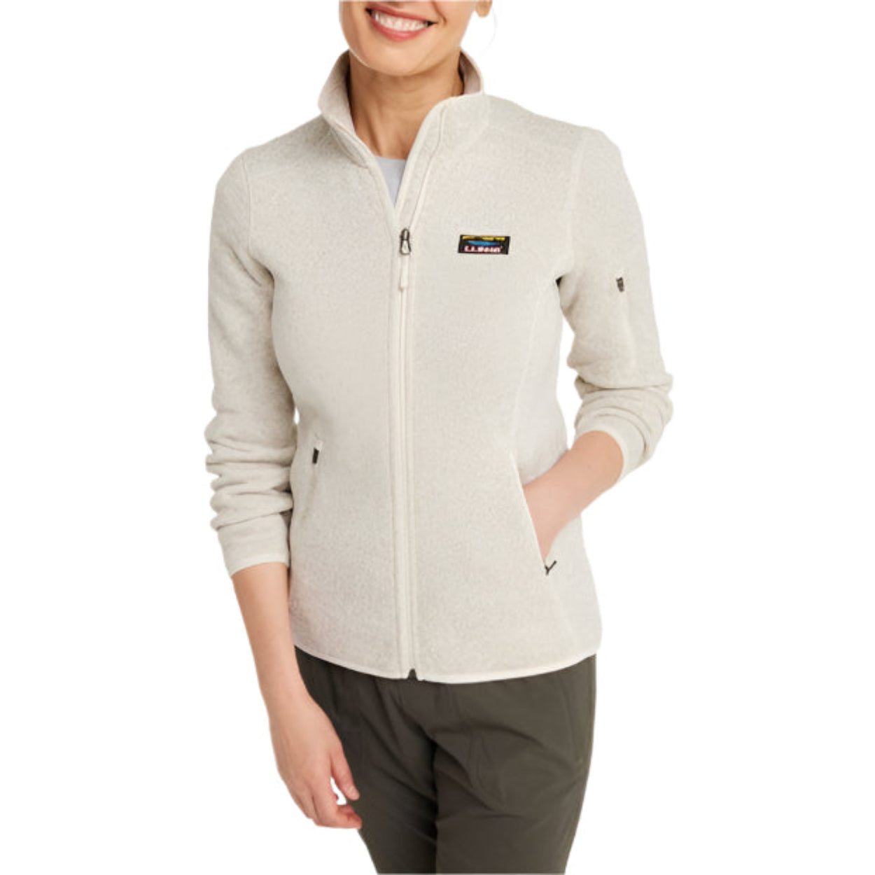 Women's L.L.Bean Sweater Fleece Full-Zip Jacket