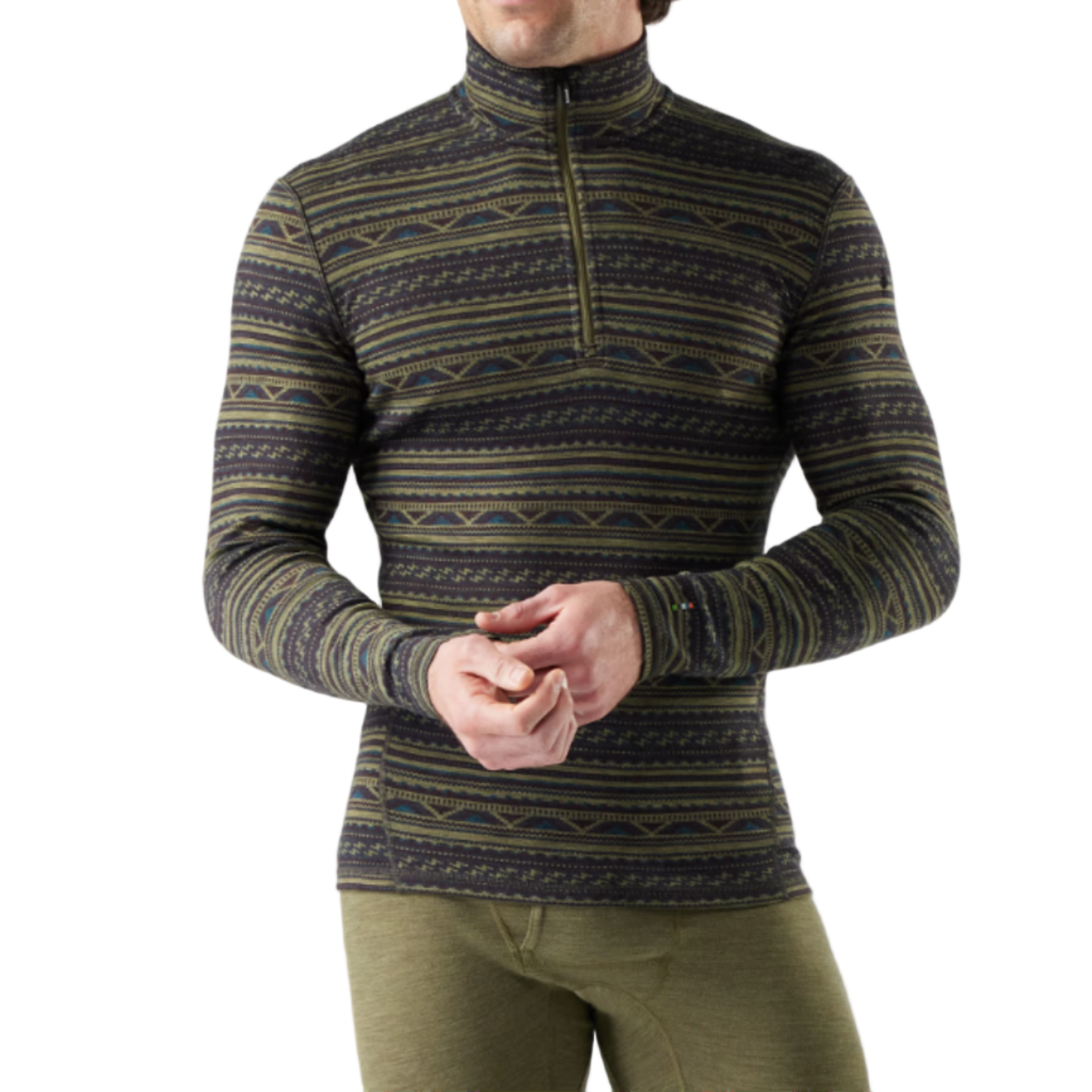 Men's Classic Thermal Merino Base Layer 1/4 Zip