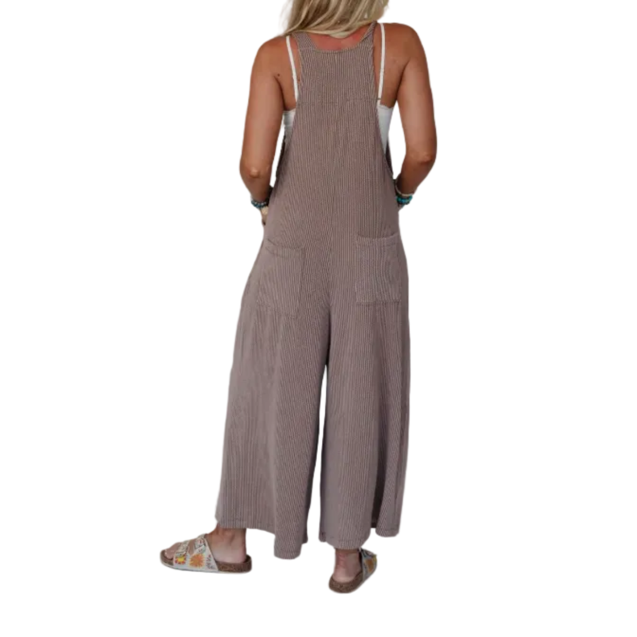 Women's Urban Light Textured Jumpsuit
