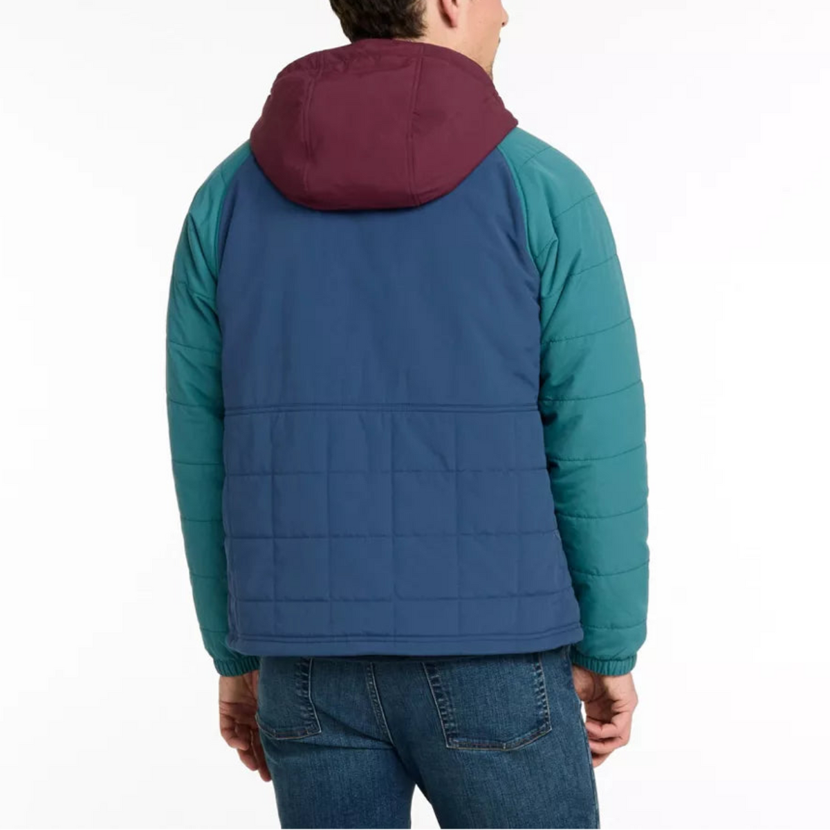 Men's Mountain Classic Insulated Colorblock Anorak Jacket