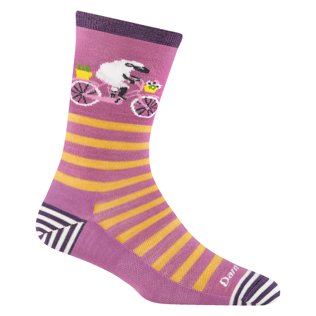 Women's Animal Haus Crew Lightweight Lifestyle Socks