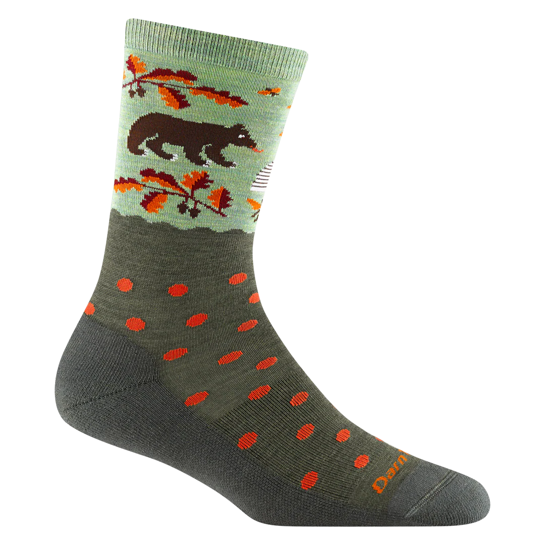 Women's Wild Life Crew Lightweight Lifestyle Socks