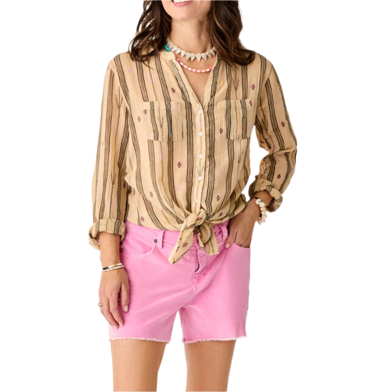 Women's Dylan Gauze Tunic Shirt