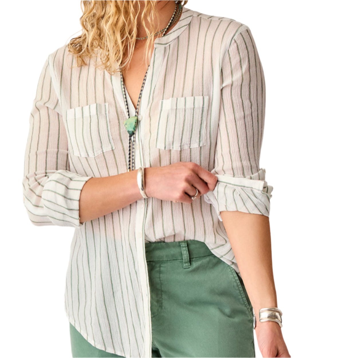 Women's Dylan Gauze Tunic Shirt