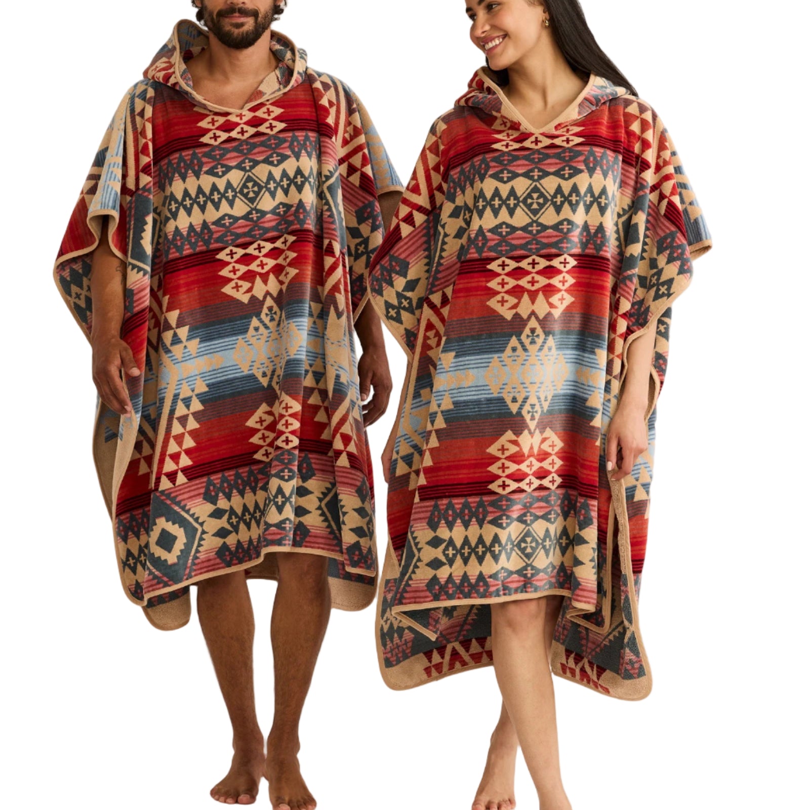 Adult Jacquard Hooded Towel