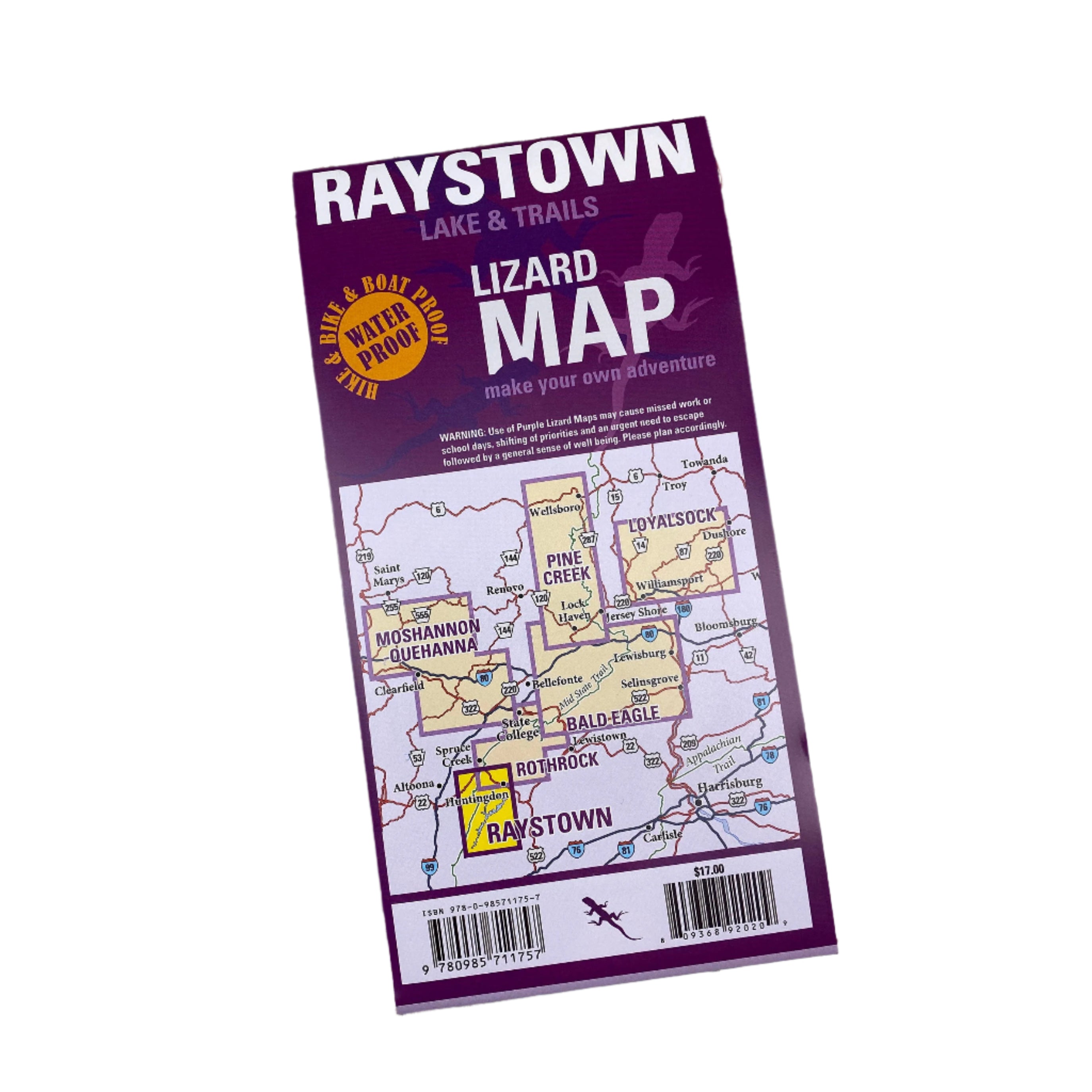 Raystown Lake Map--3rd Edition