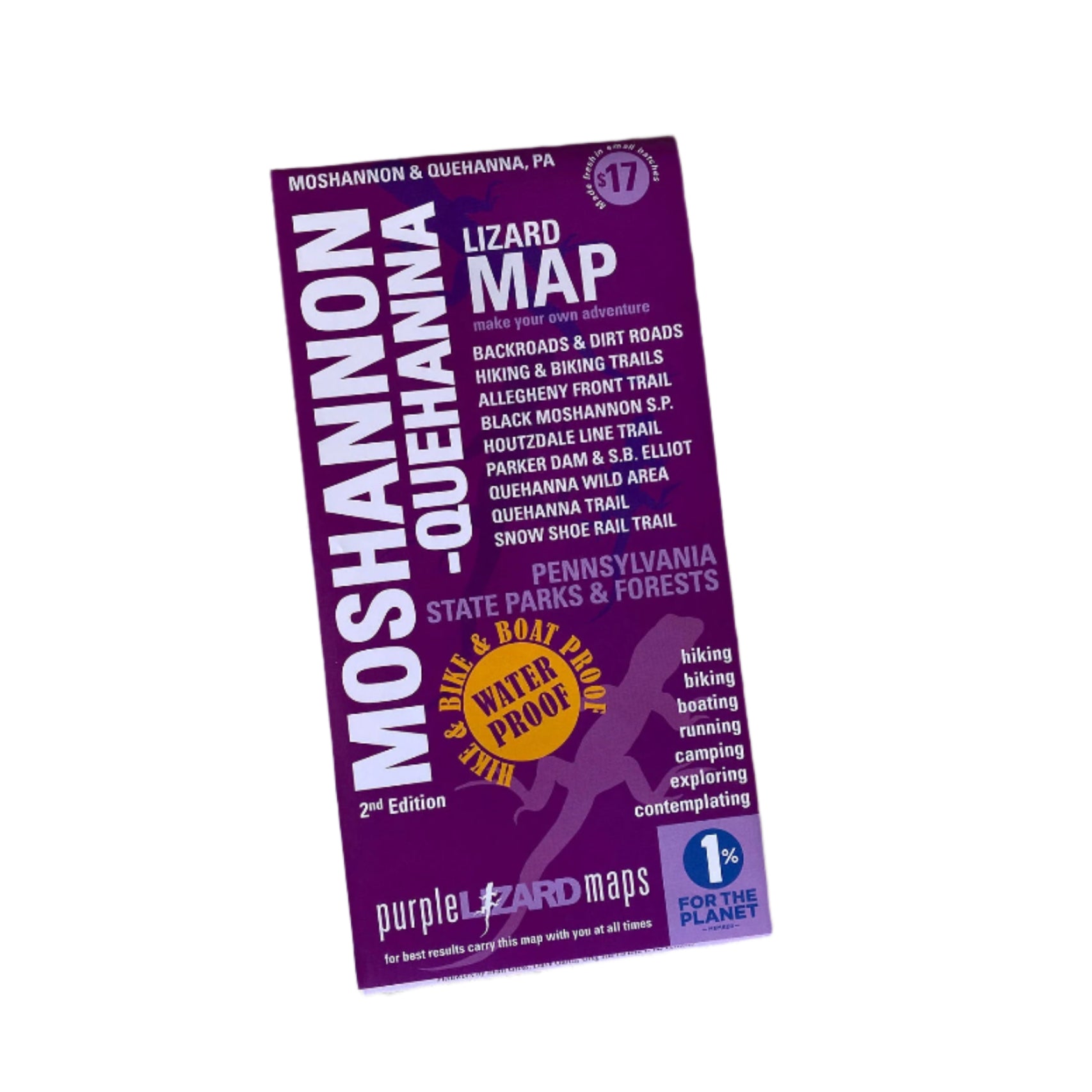 Moshannon/Quehanna Map--2nd Edition