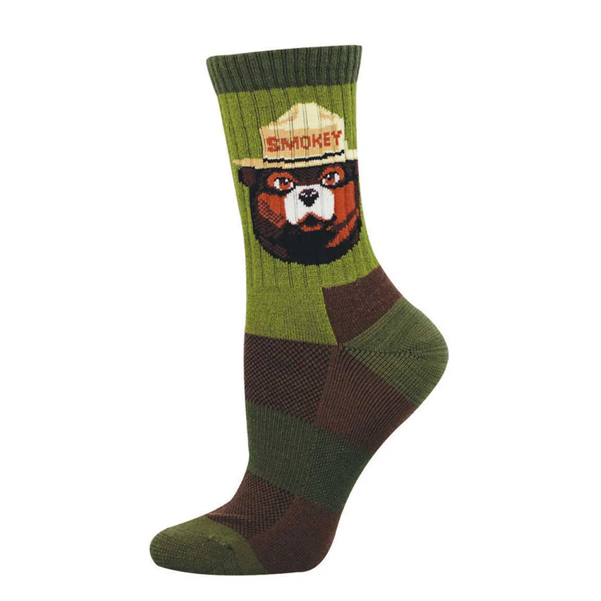 Unisex Smokey Bear Portrait Socks