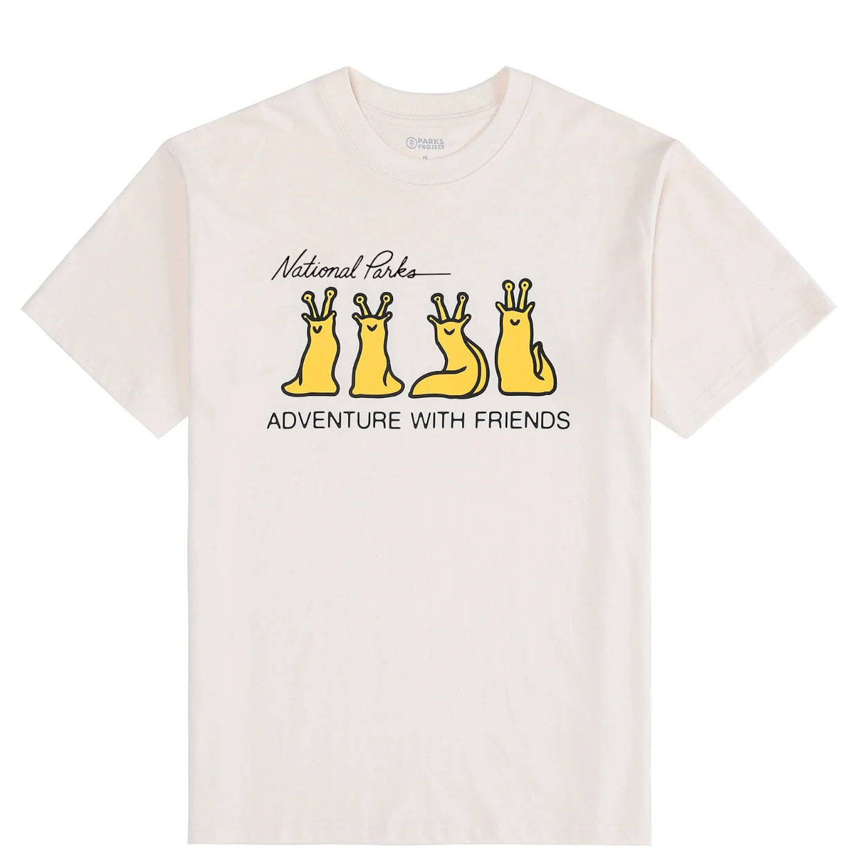 Unisex Adventure with Friends Banana Slug Short Sleeve Tee Shirt
