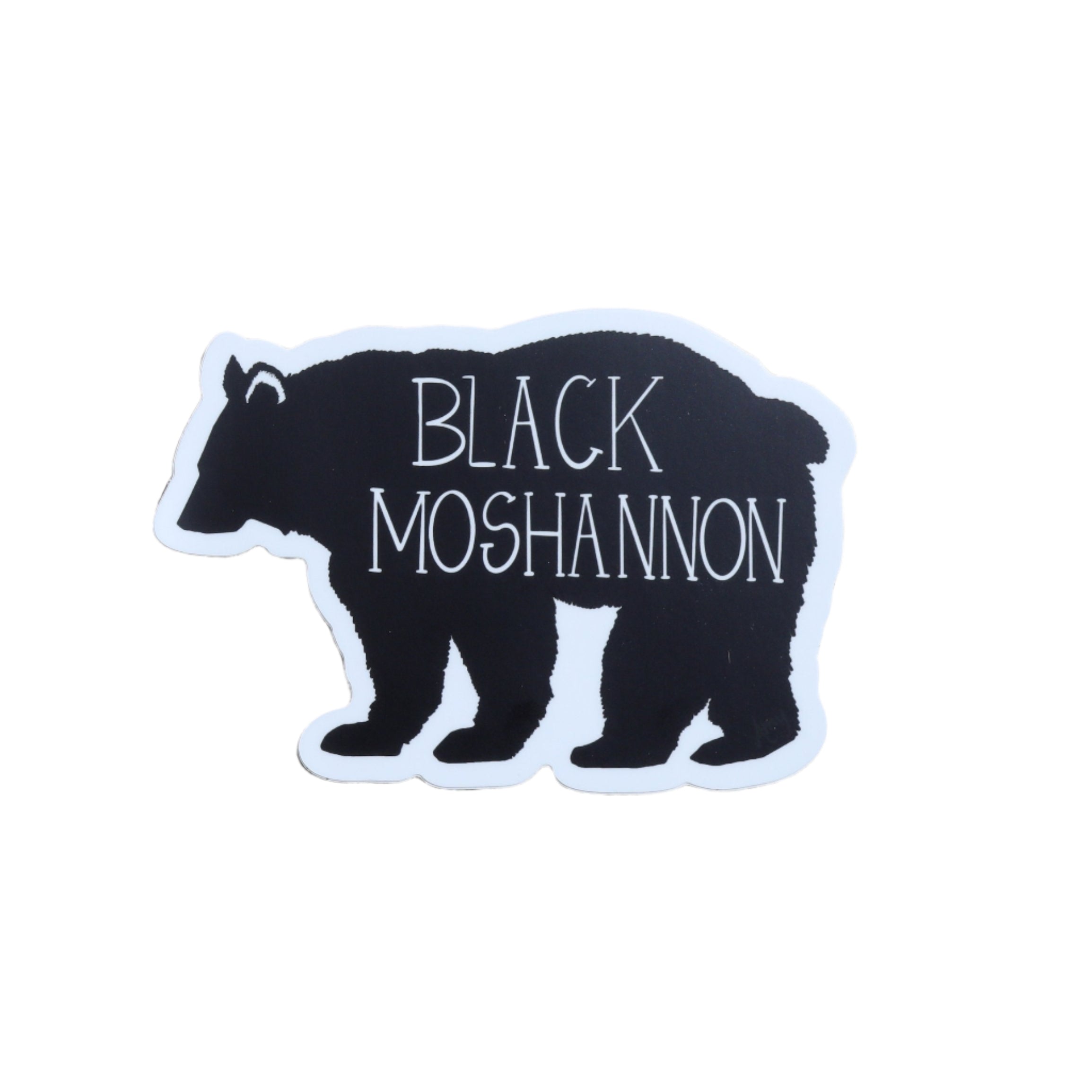 Black Moshannon Black Bear Sticker