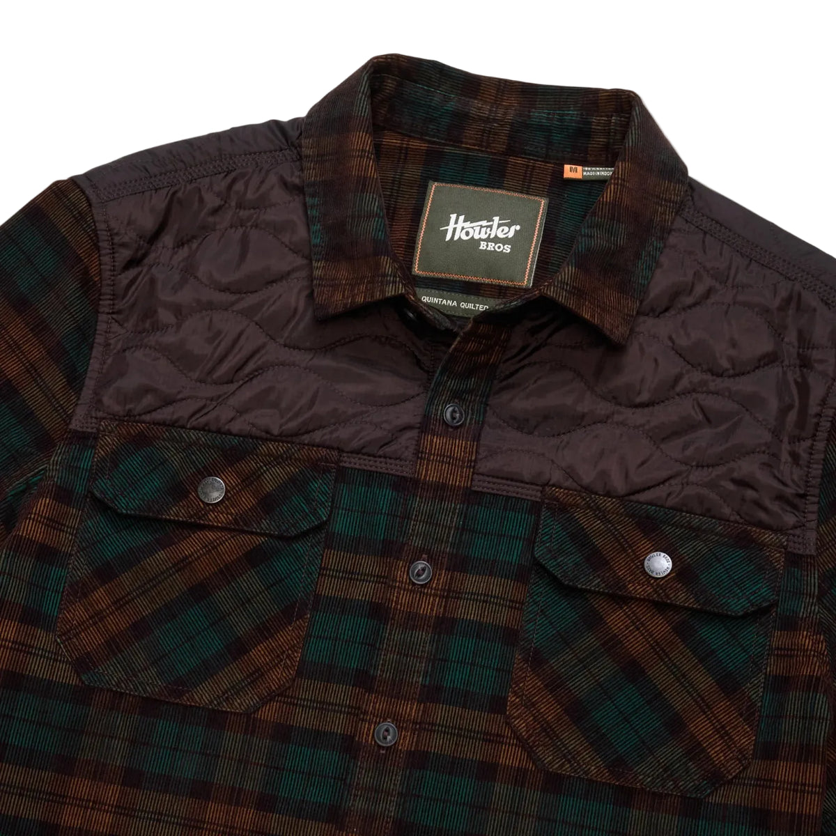 Men's Quintana Quilted Corduroy Shirt