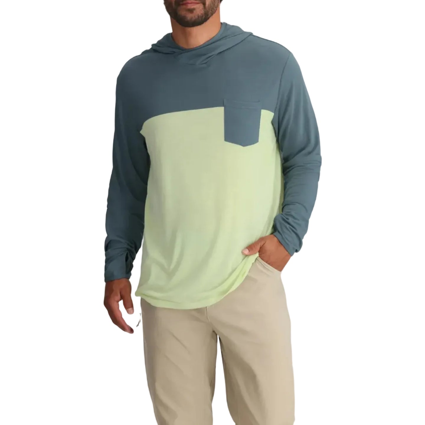 Men's Bamboo Hybrid Sun Hoodie