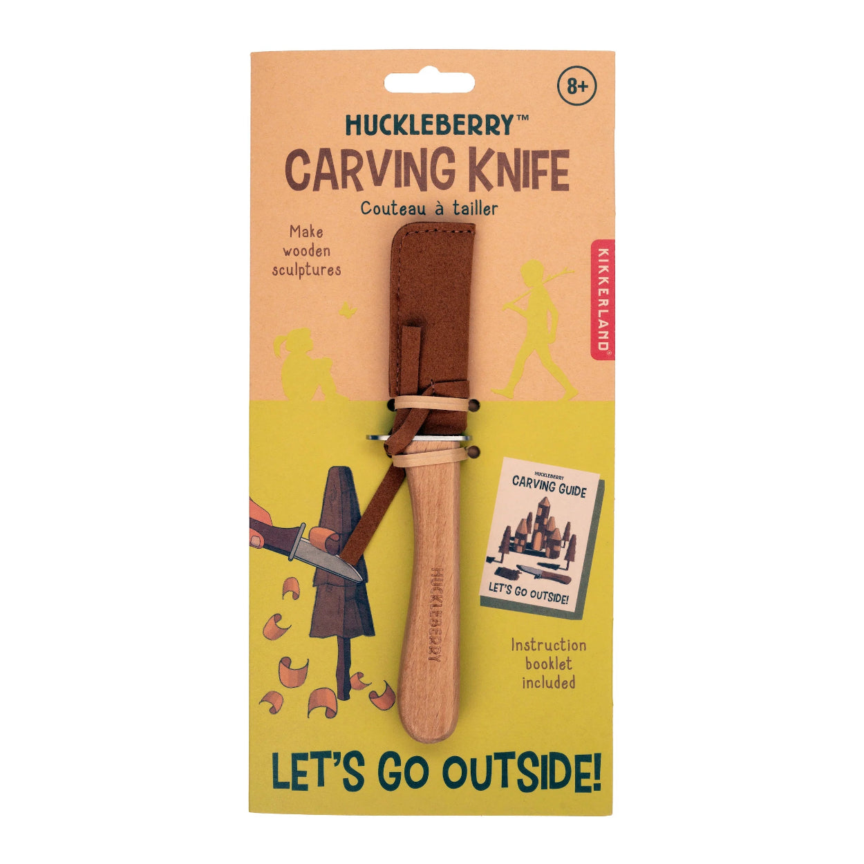 Huckleberry Wood Carving Knife
