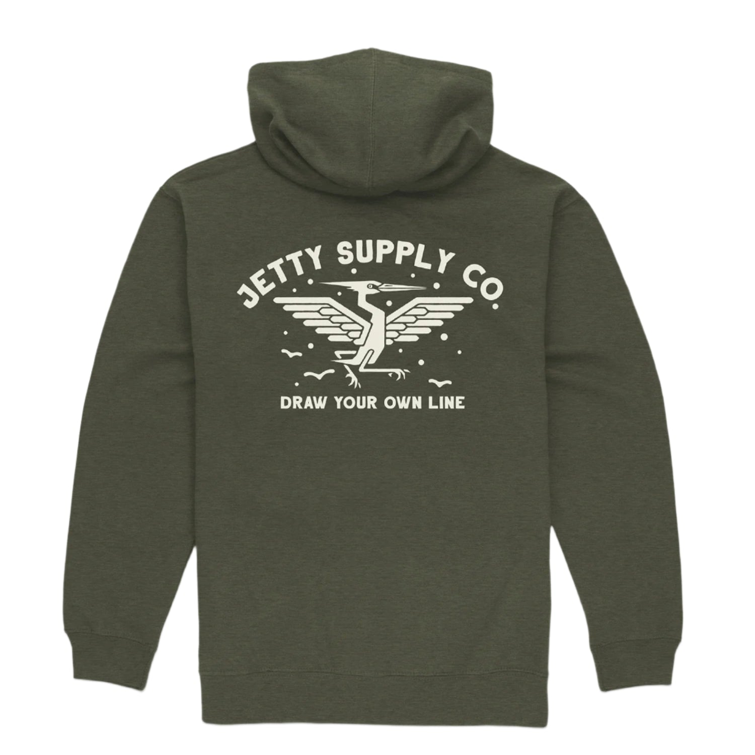 Men's Heron Zip Up Hoodie