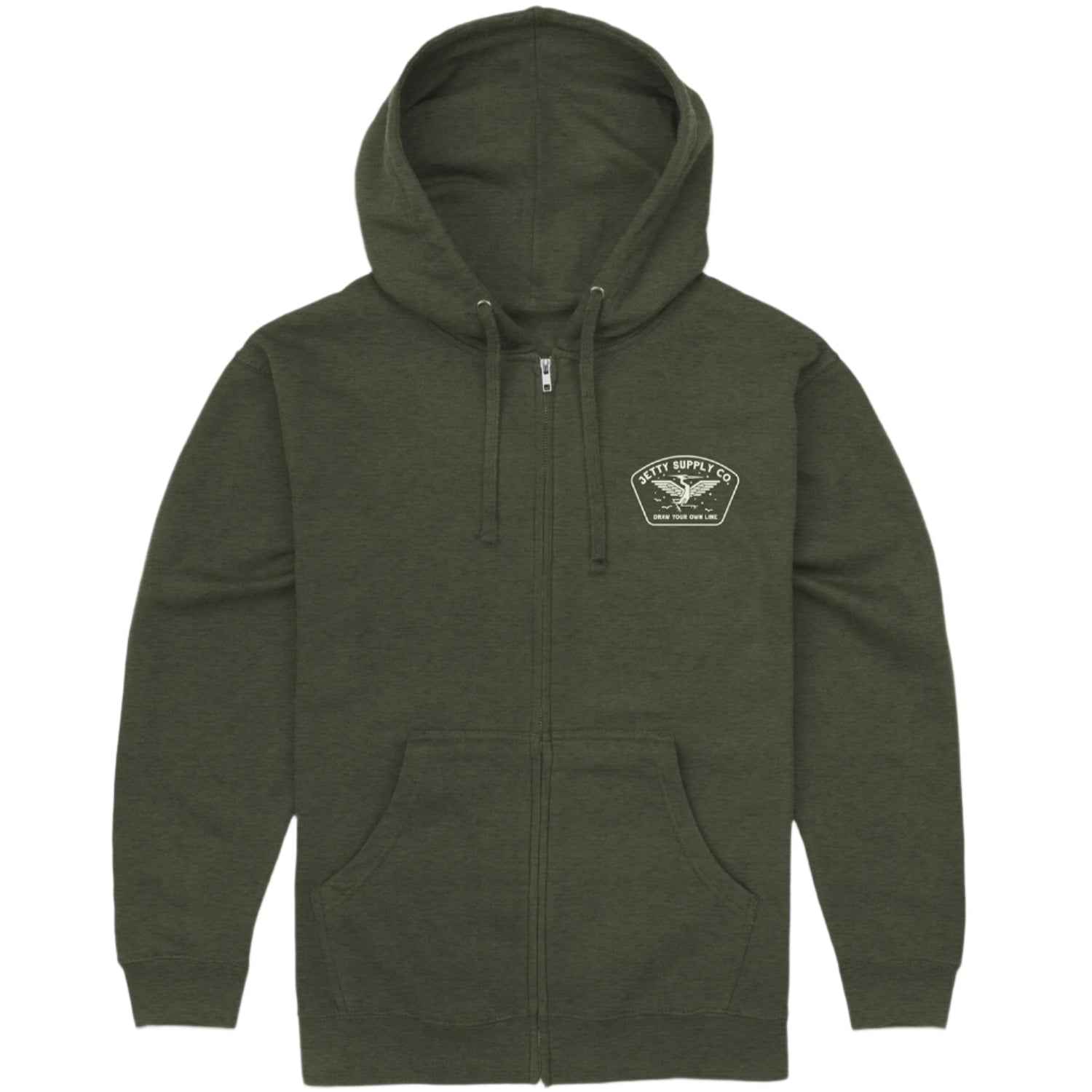 Men's Heron Zip Up Hoodie