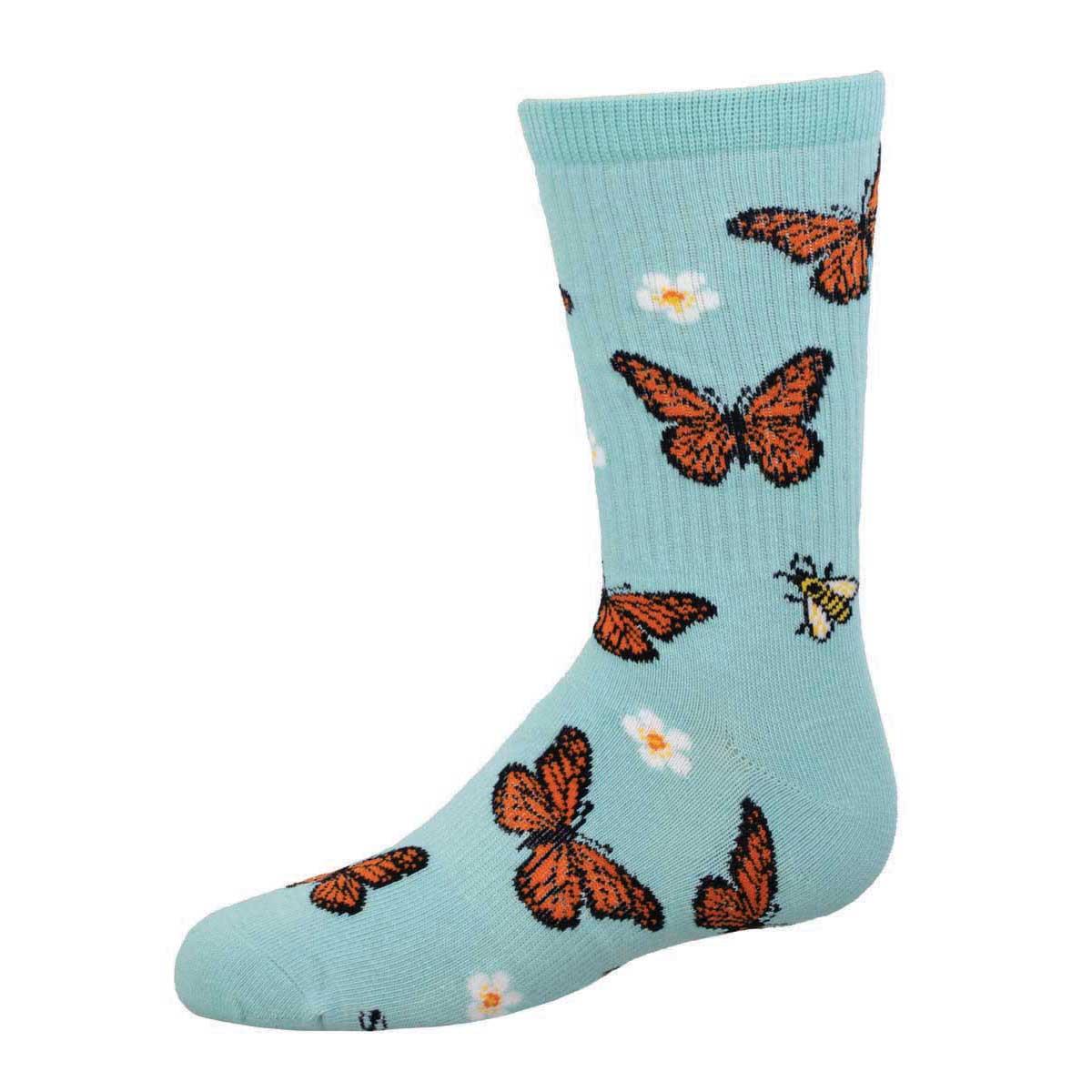 Bee Kind To Monarchs Socks