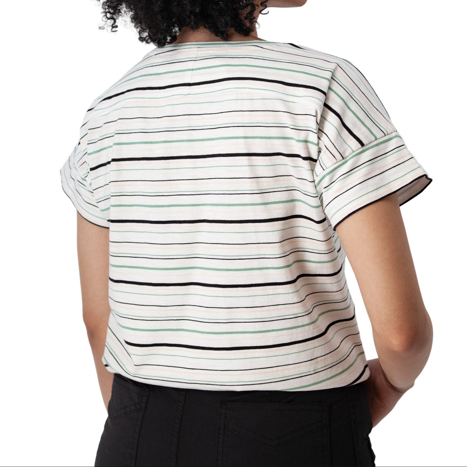 Women's Endless Summer Striped Scoop Neck Top