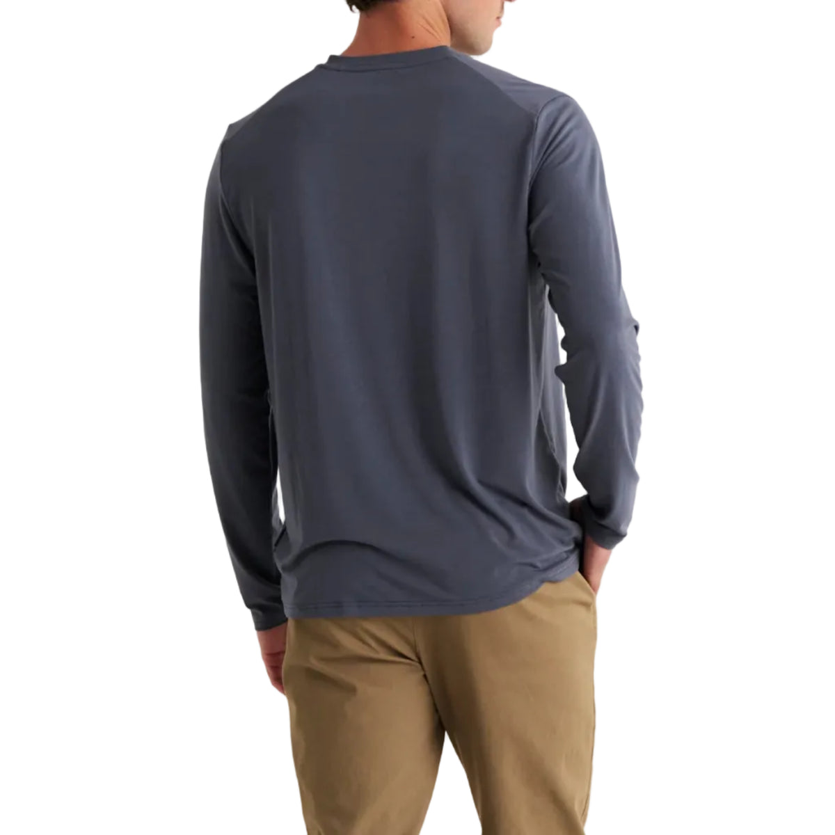 Men's Bamboo Flex Long Sleeve Henley