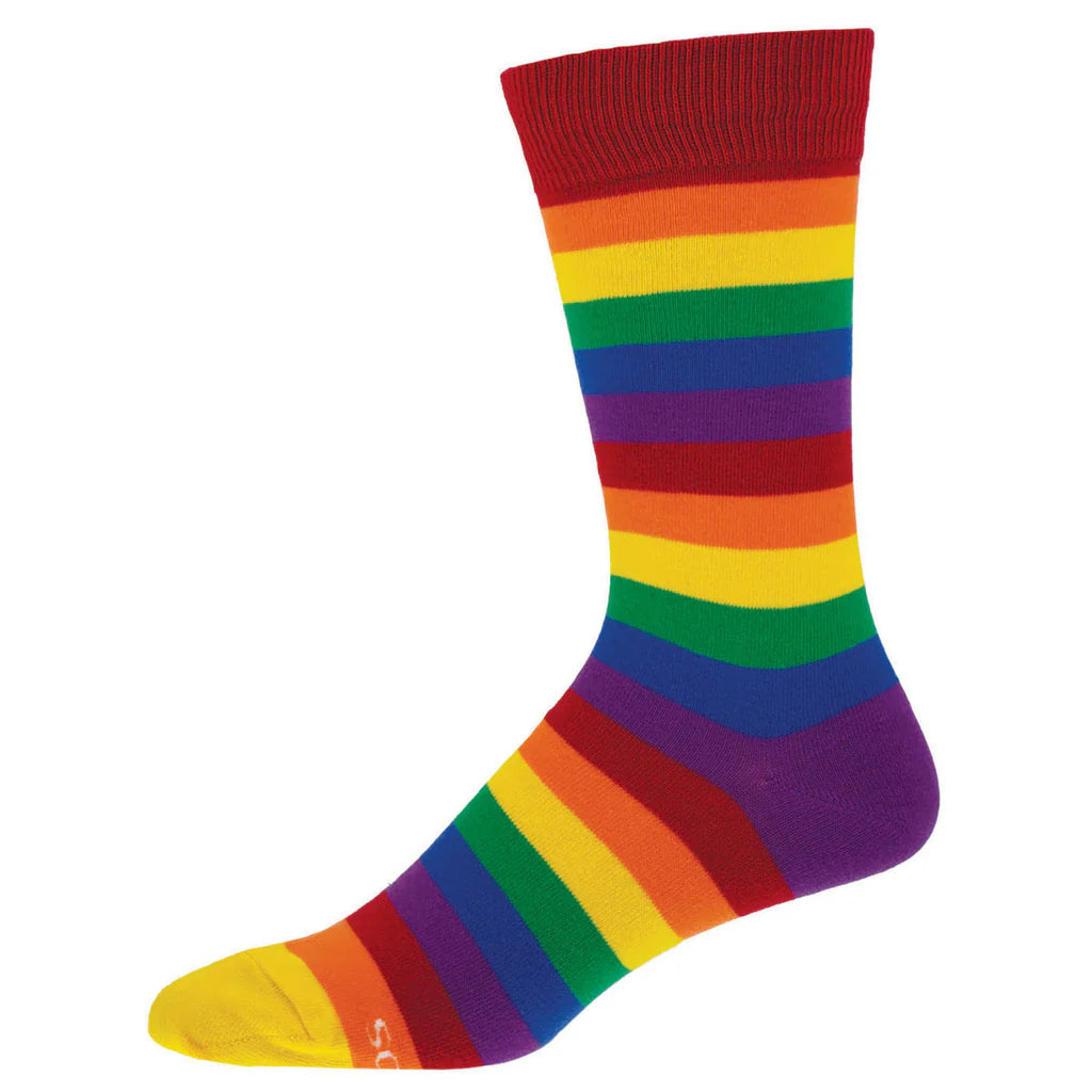 Unisex Pride Stripes Socks