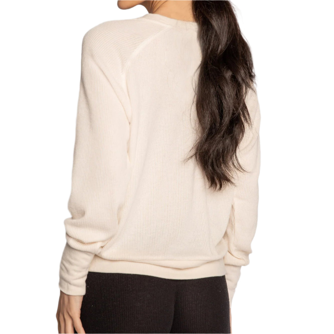 Women's L/S Textured Essentials Top